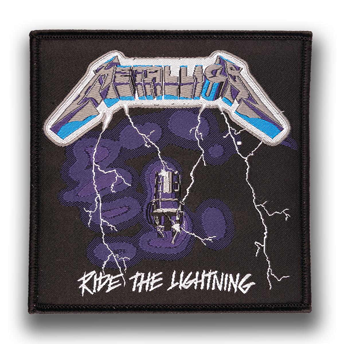 Ride The Lightning Woven Patch