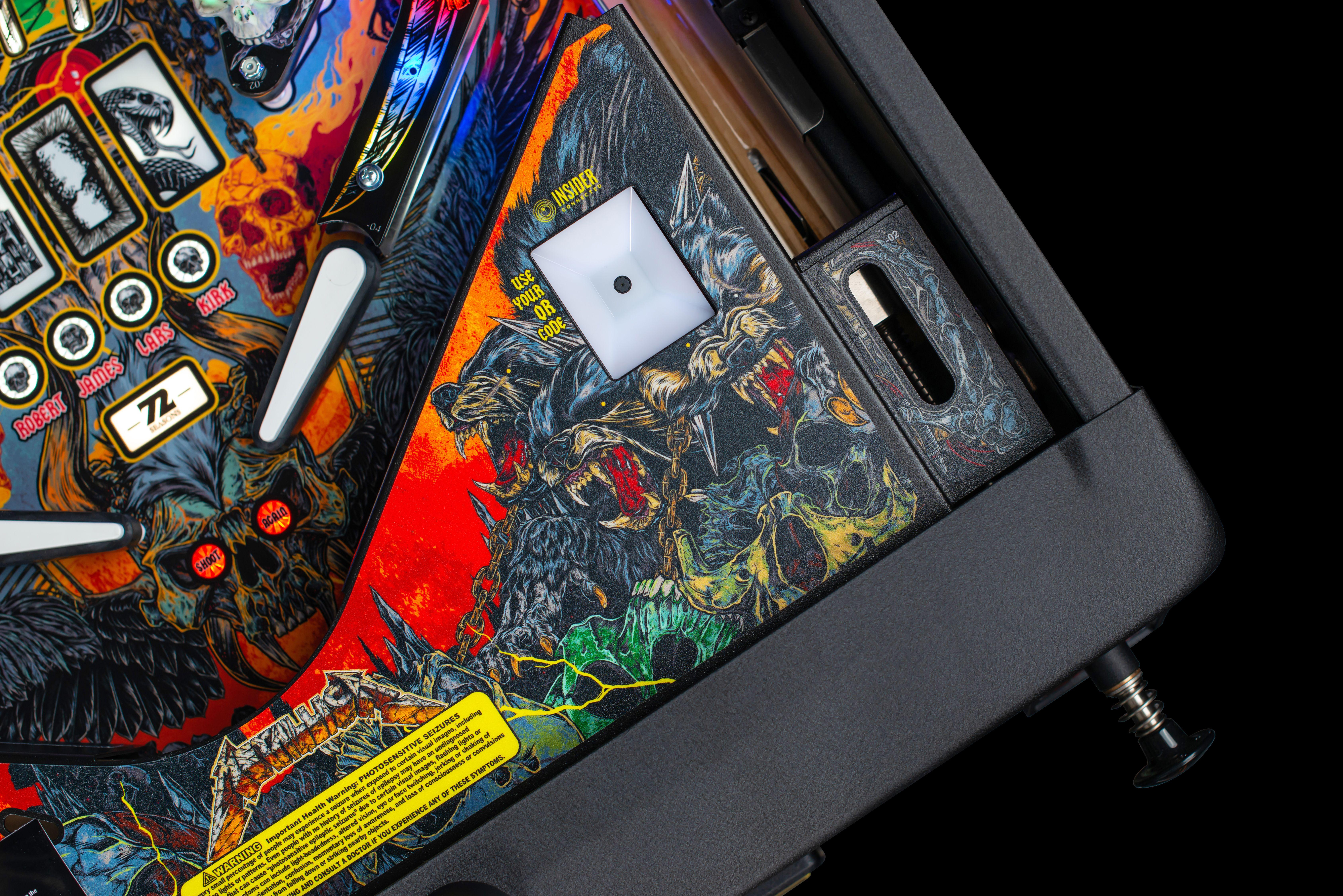 Stern Pinball x Metallica Remastered - 2024 Premium Model