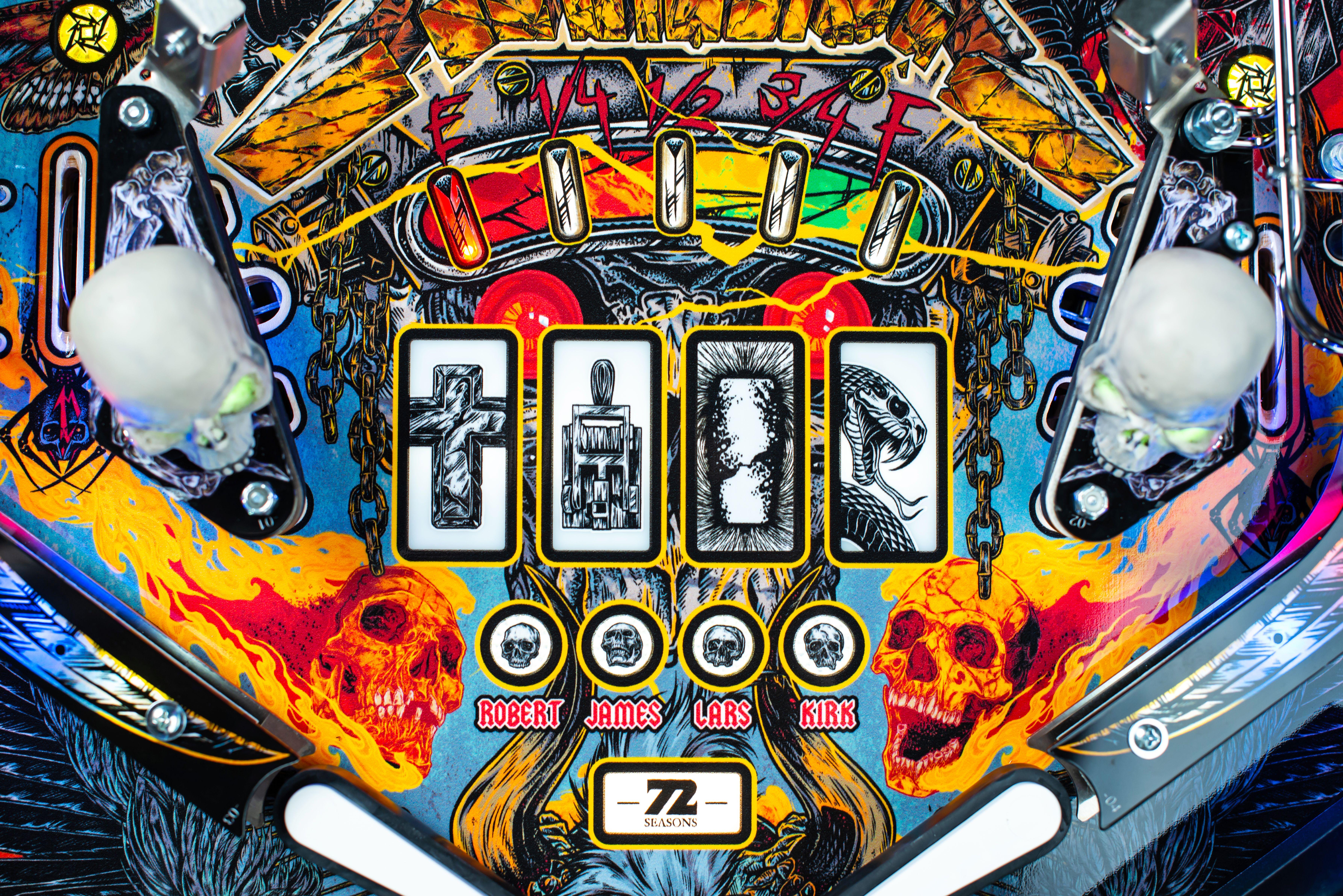 Stern Pinball x Metallica Remastered - 2024 Premium Model