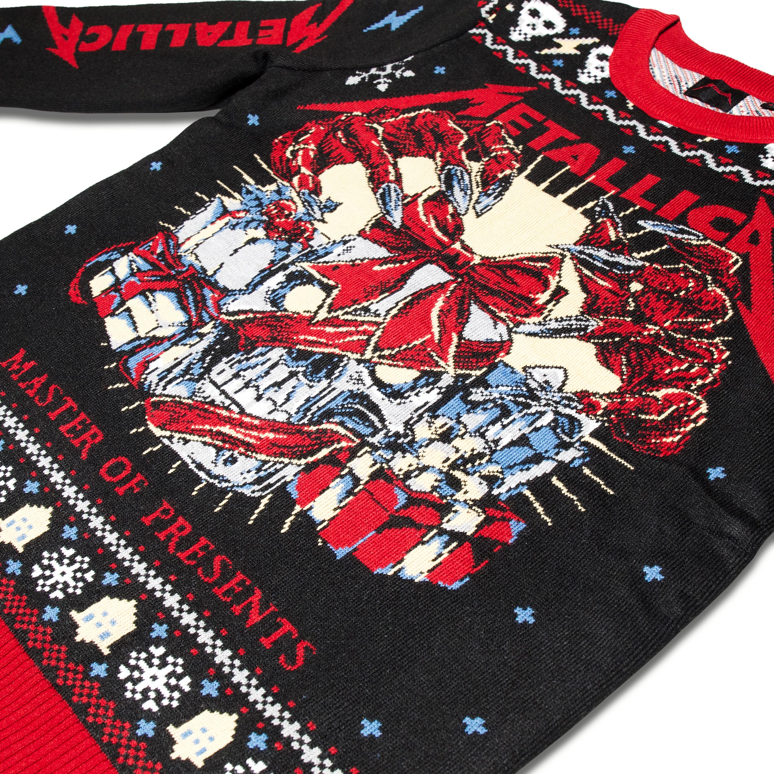 Master Of Presents Holiday Sweater | Metallica.com