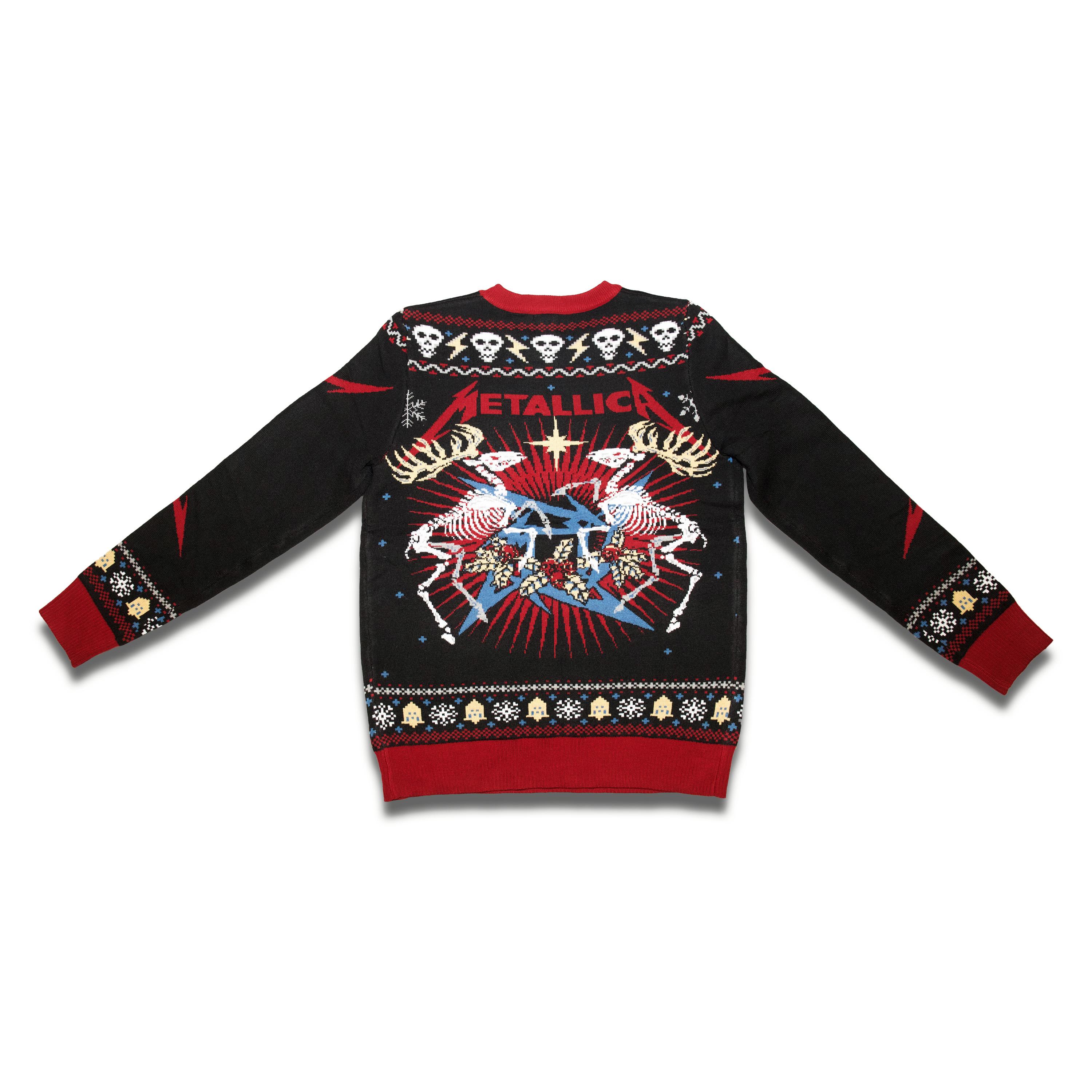 Master Of Presents Holiday Sweater | Metallica.com