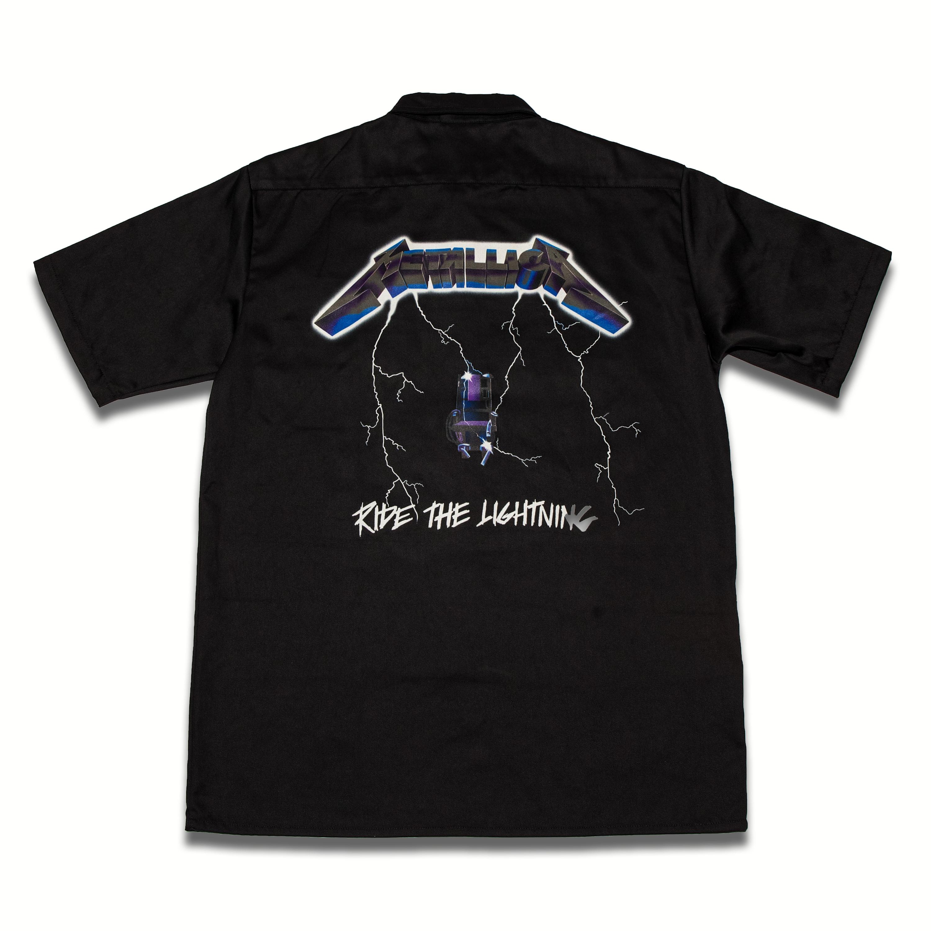 Ride The Lightning Work Shirt - Medium