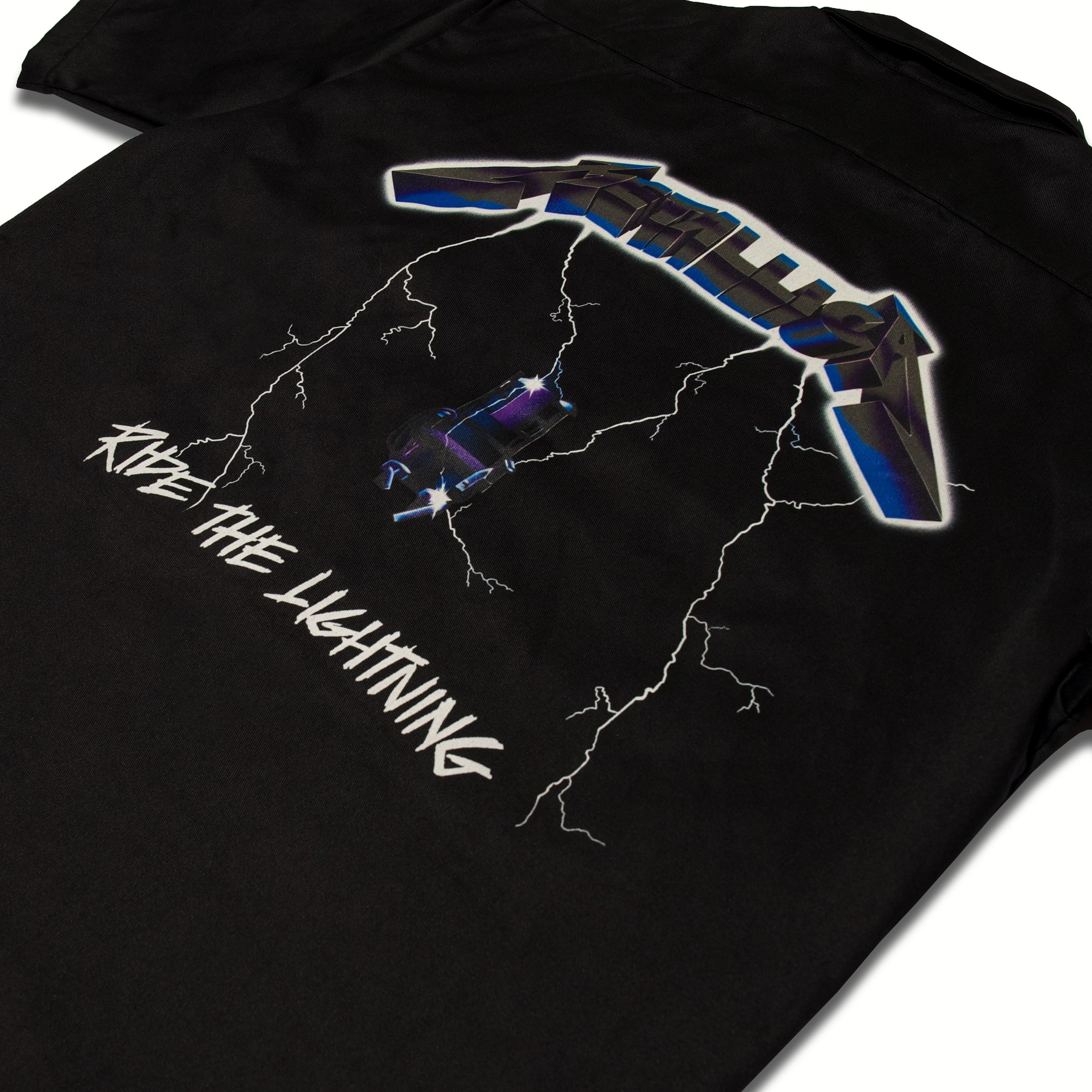 Ride The Lightning Work Shirt - Medium