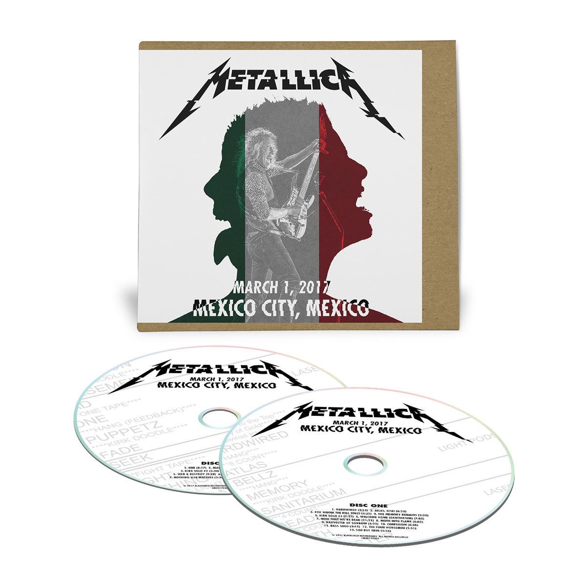 Live Metallica: Mexico City, Mexico - March 1, 2017 (2CD)