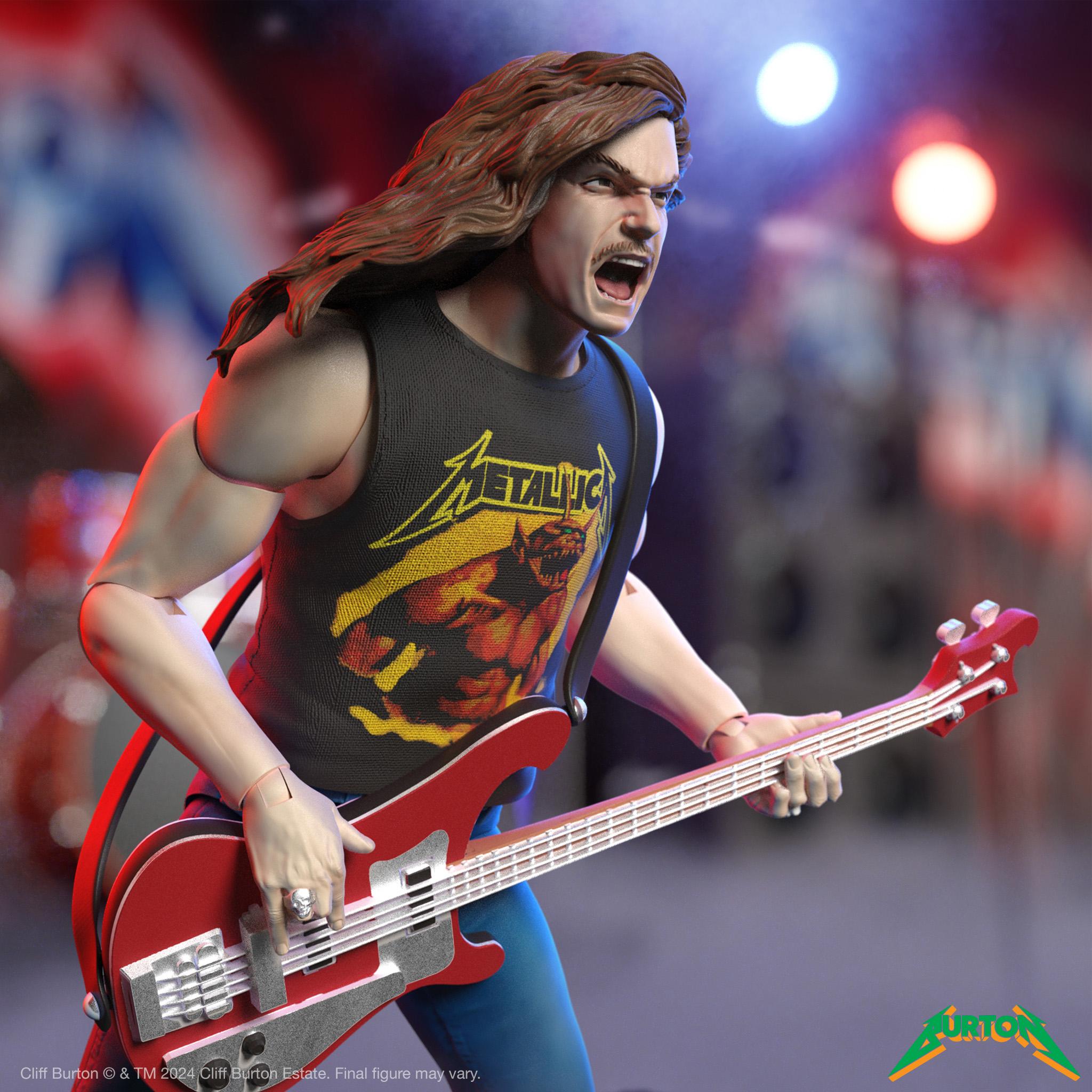Cliff Burton Ultimates! Action Figure (Superhero Poster)
