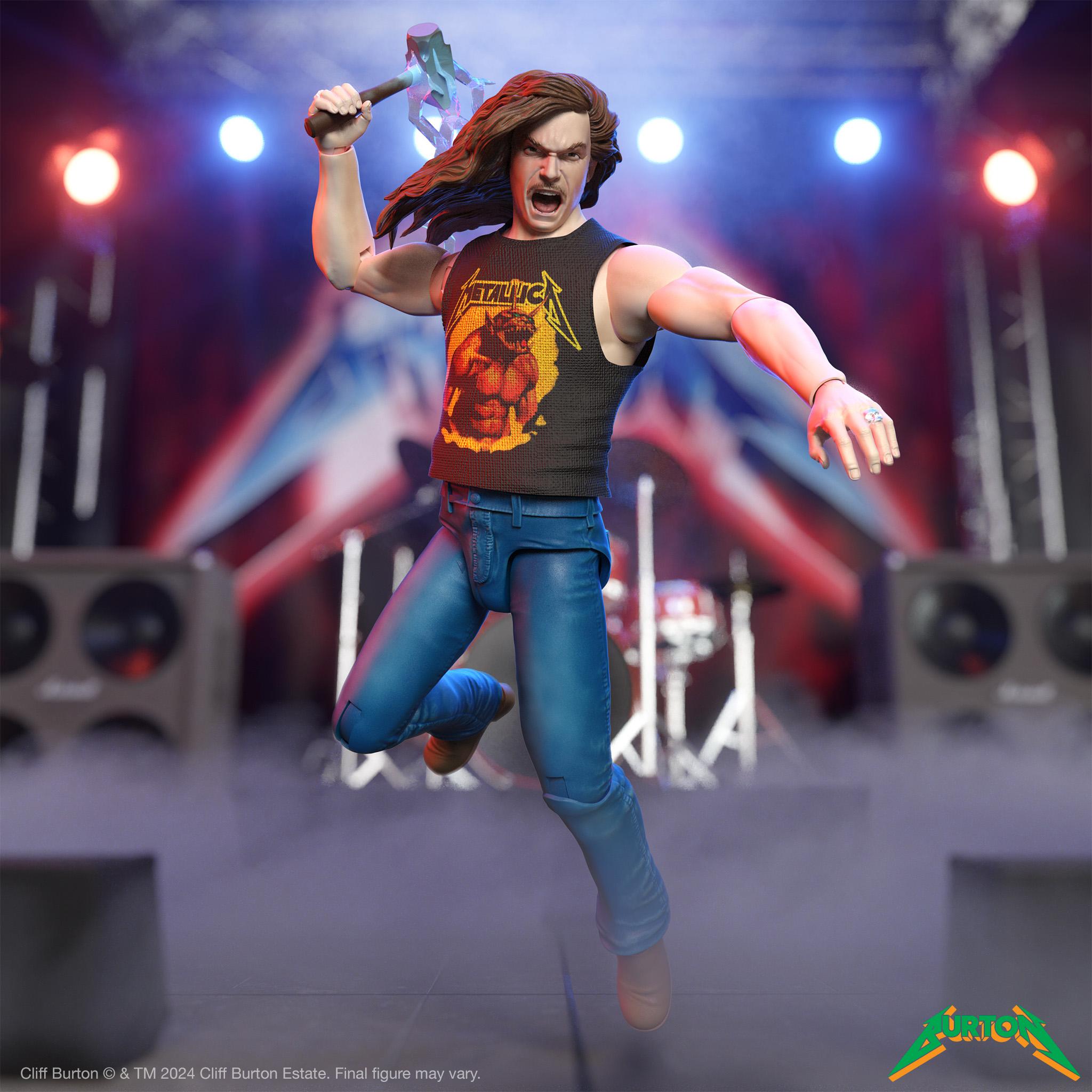 Cliff Burton Ultimates! Action Figure (Superhero Poster)