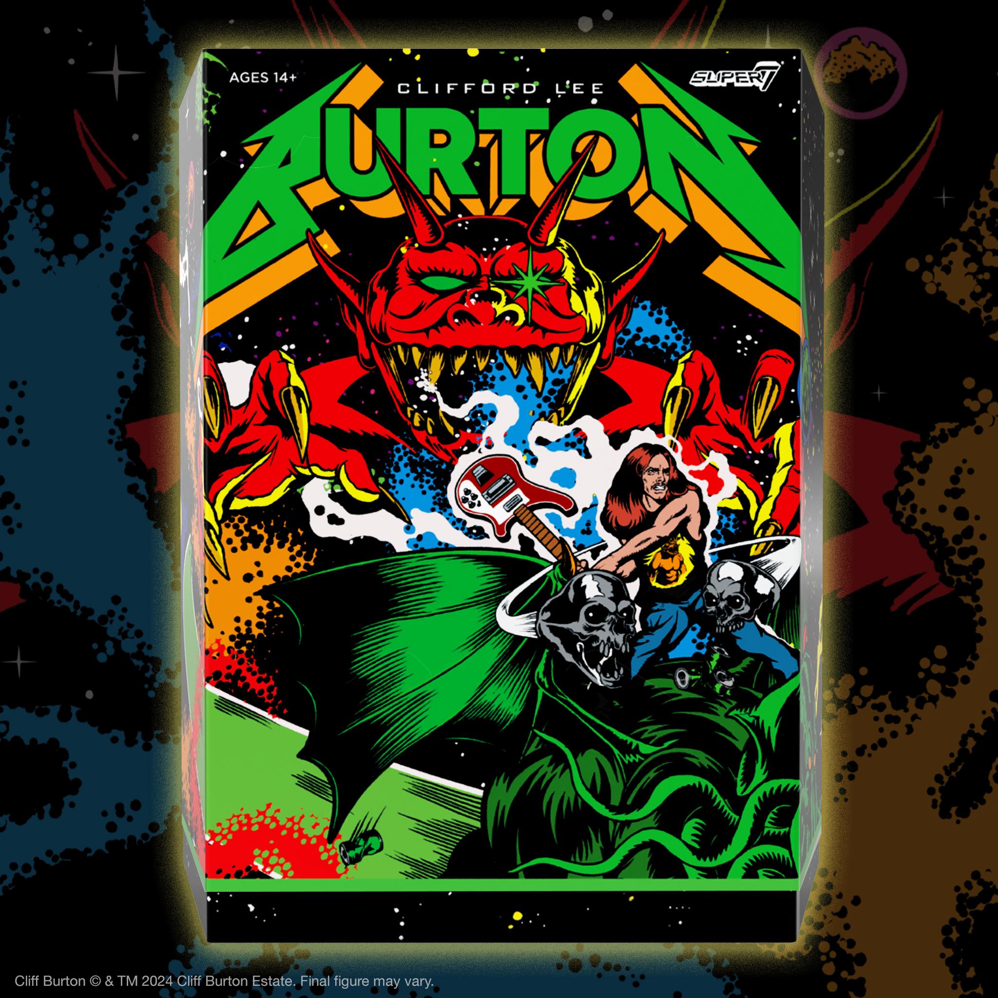 Cliff Burton Ultimates! Action Figure (Superhero Poster)