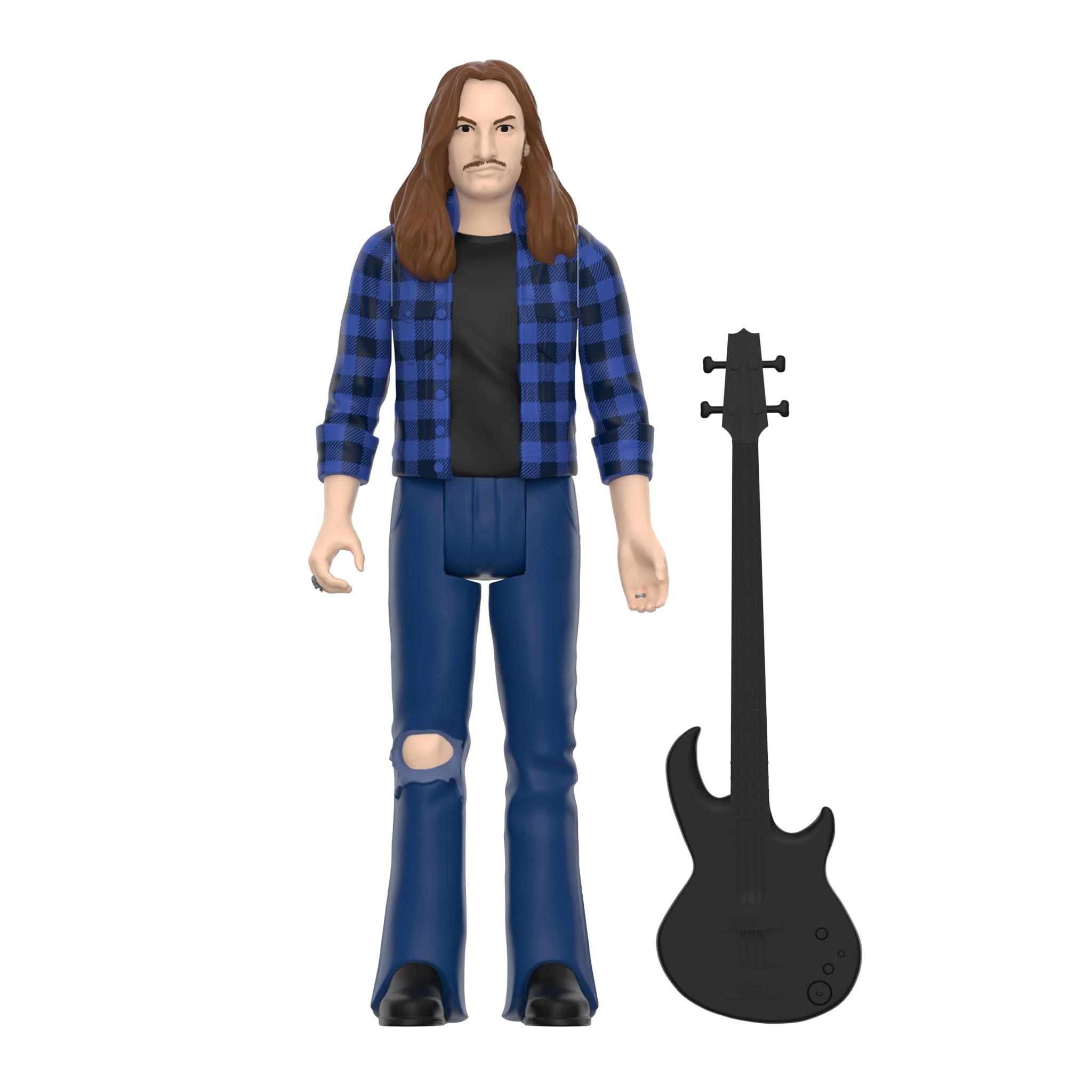 Cliff Burton ReAction Figure Version 3 (Flannel)