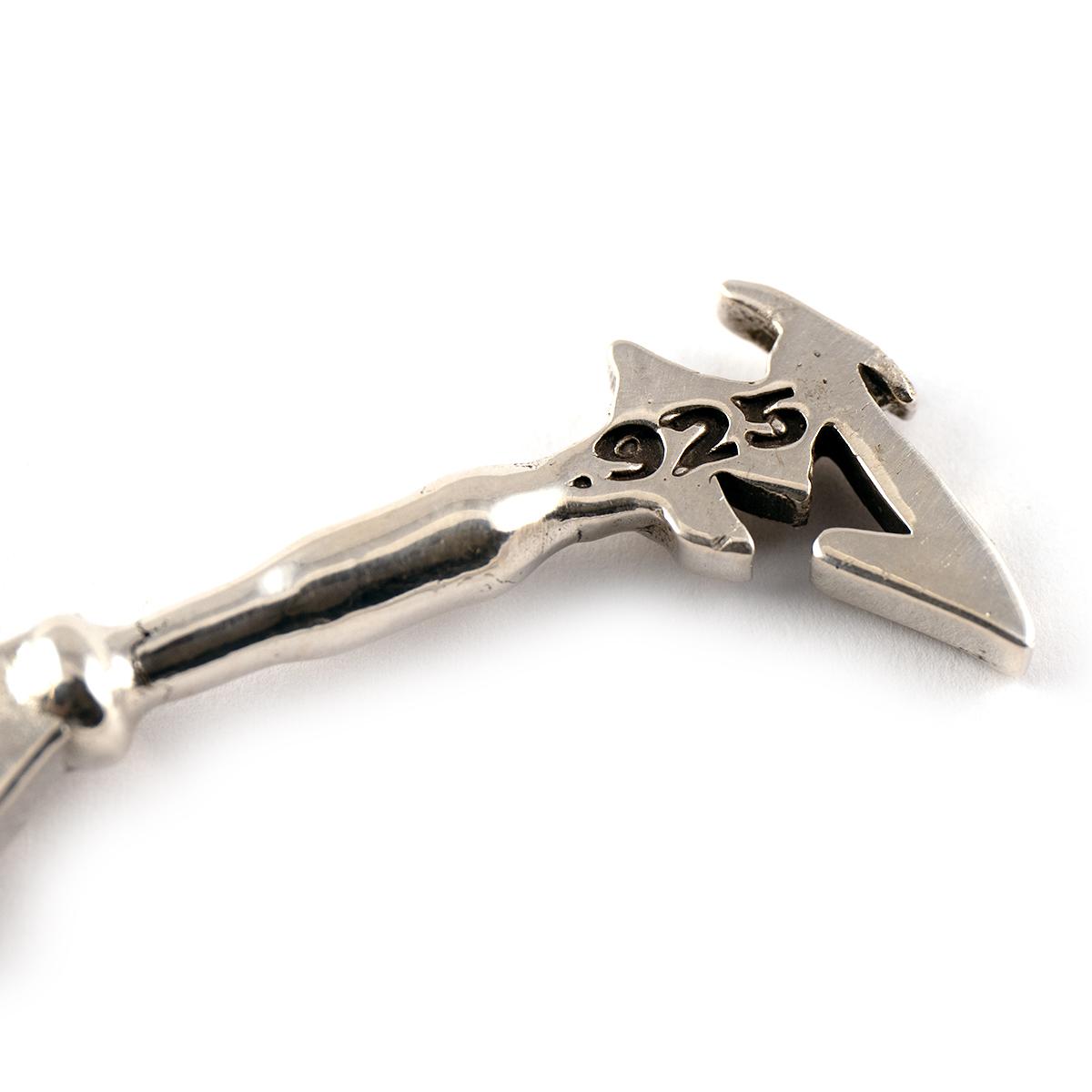 Silver Luthier All Within My Hands Keychain