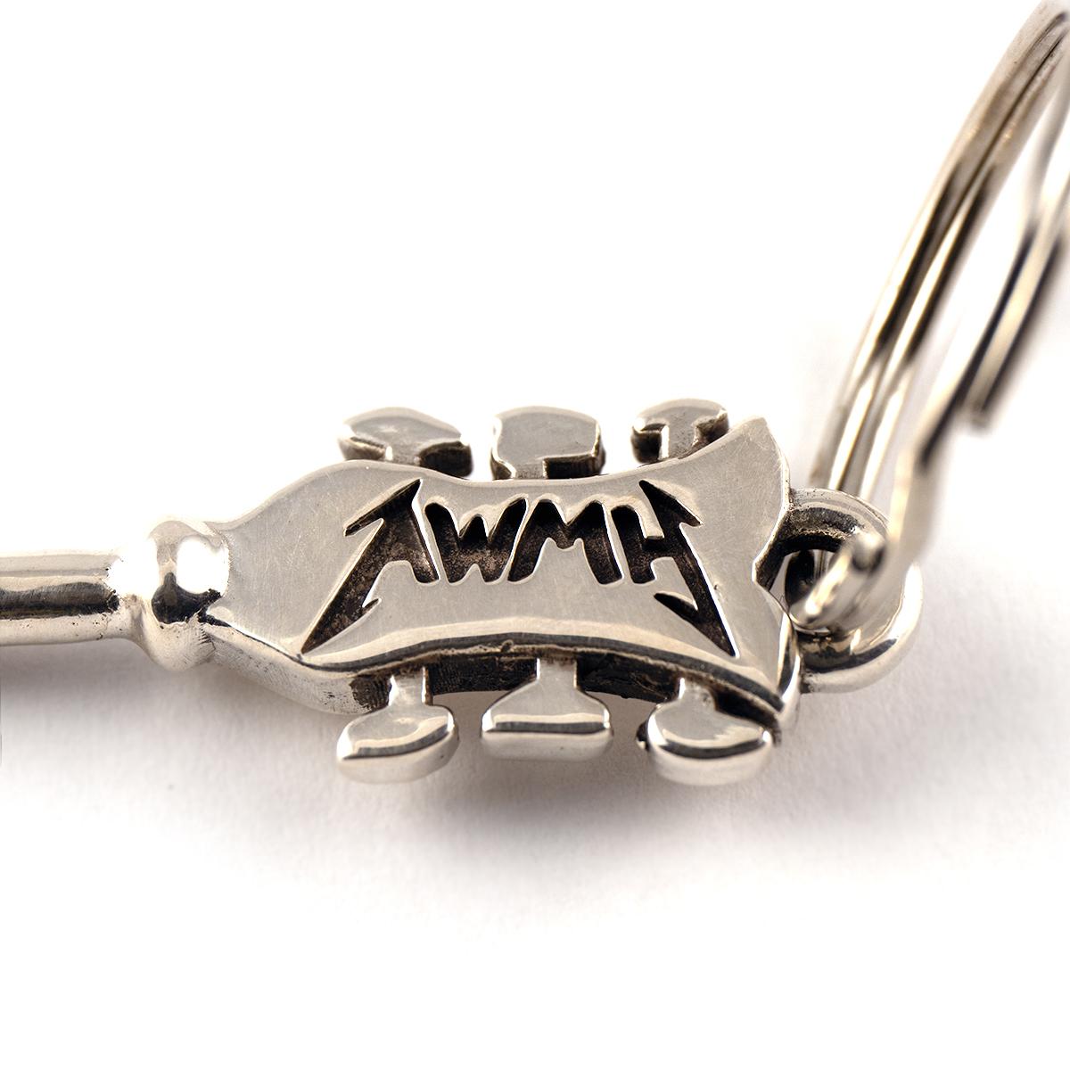 Silver Luthier All Within My Hands Keychain