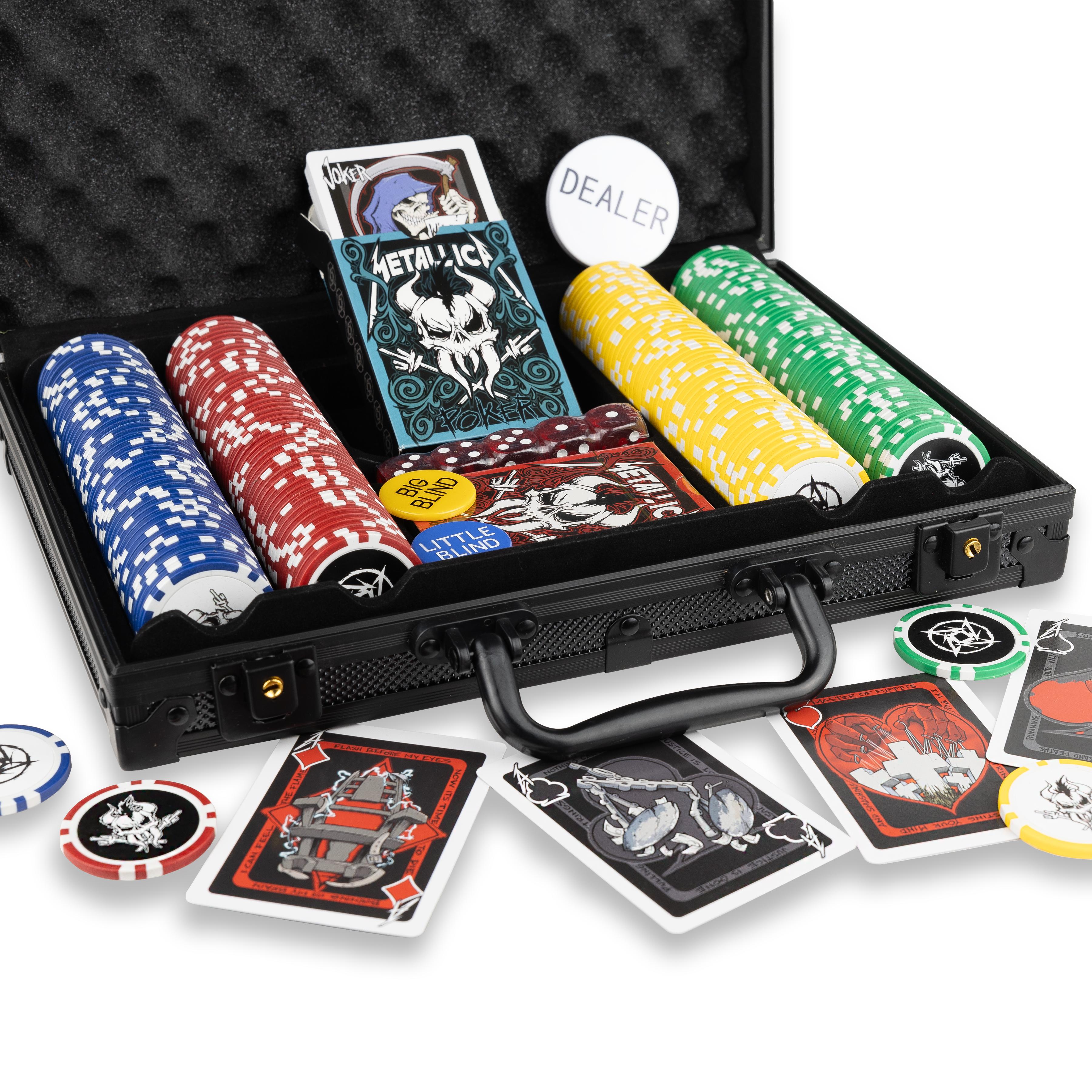 Metallica Poker Set