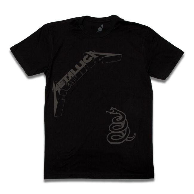 Metallica (The Black Album) Cover T-Shirt - Medium