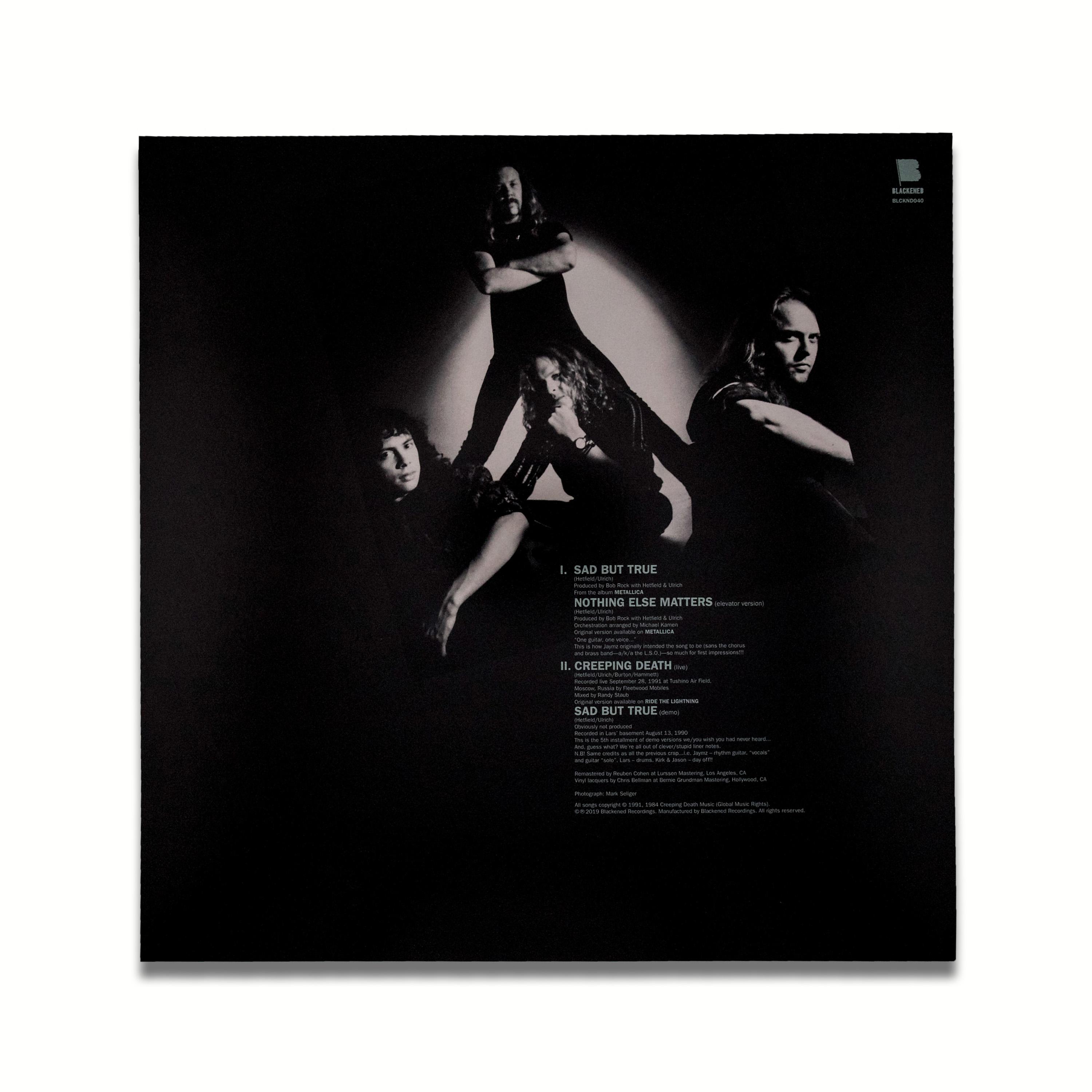 Sad But True Picture Disc Vinyl | Metallica.com