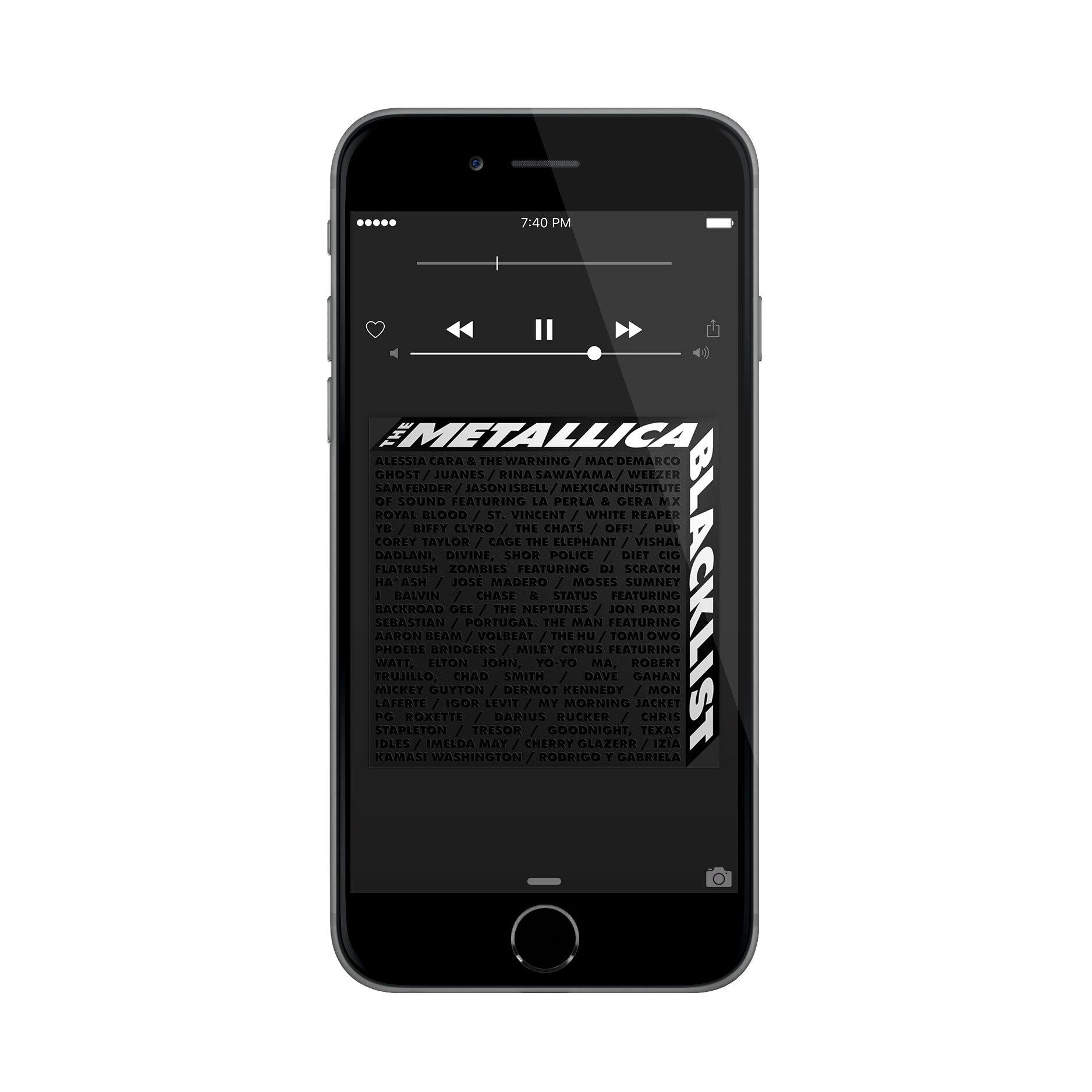 The Metallica Blacklist Album - Digital Download