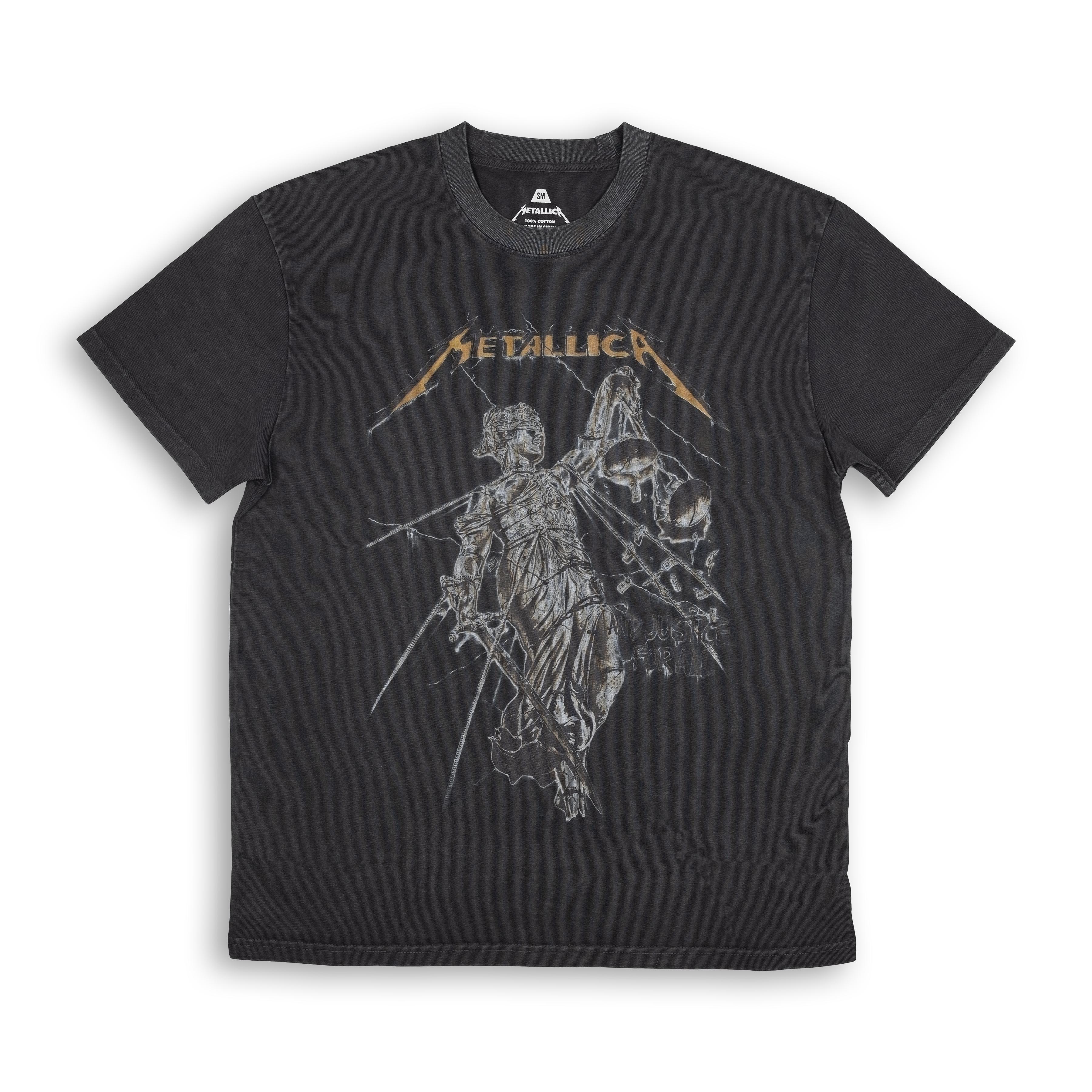 ...And Justice For All Bronze Album Cover T-Shirt