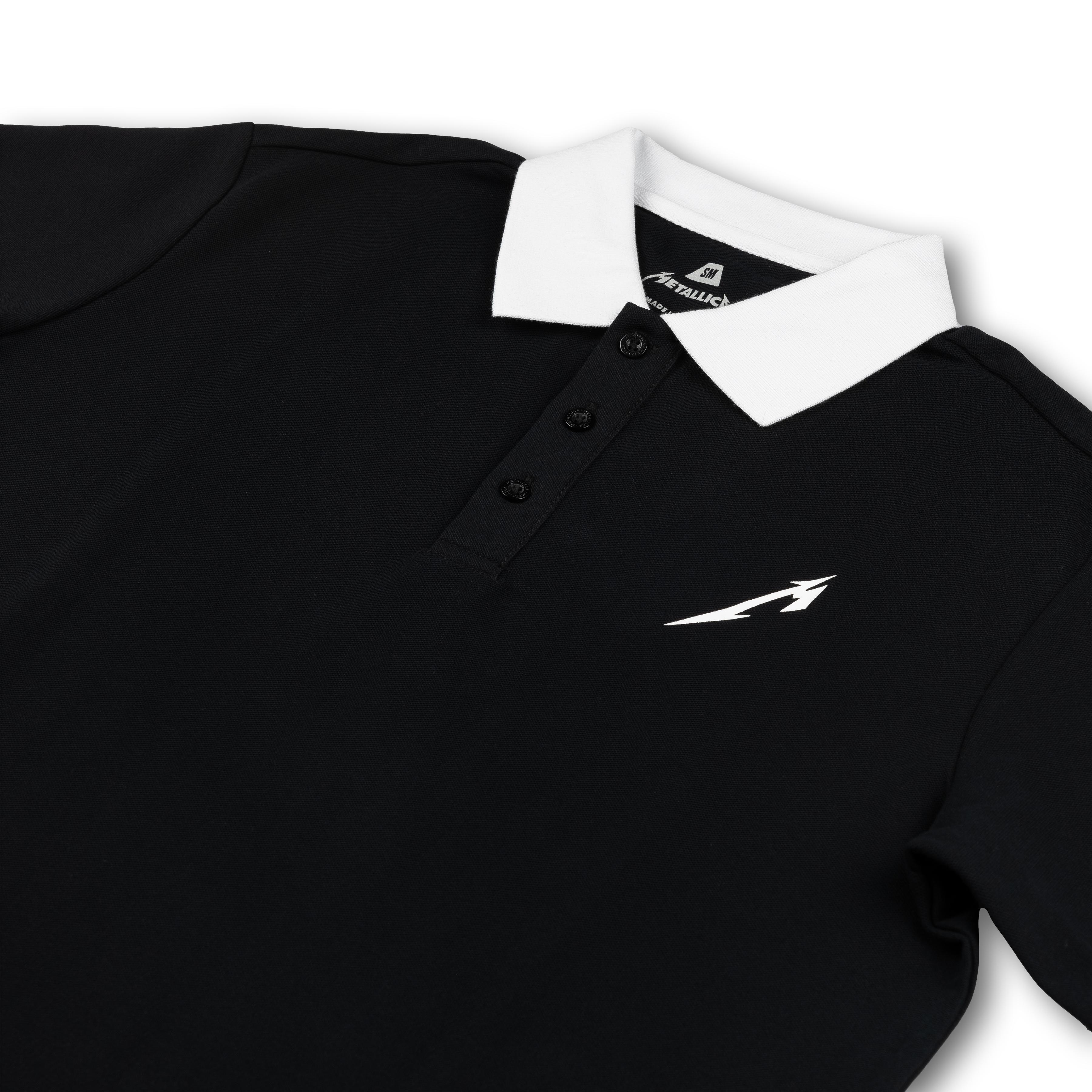 Logo Contrast Collar Polo - Small