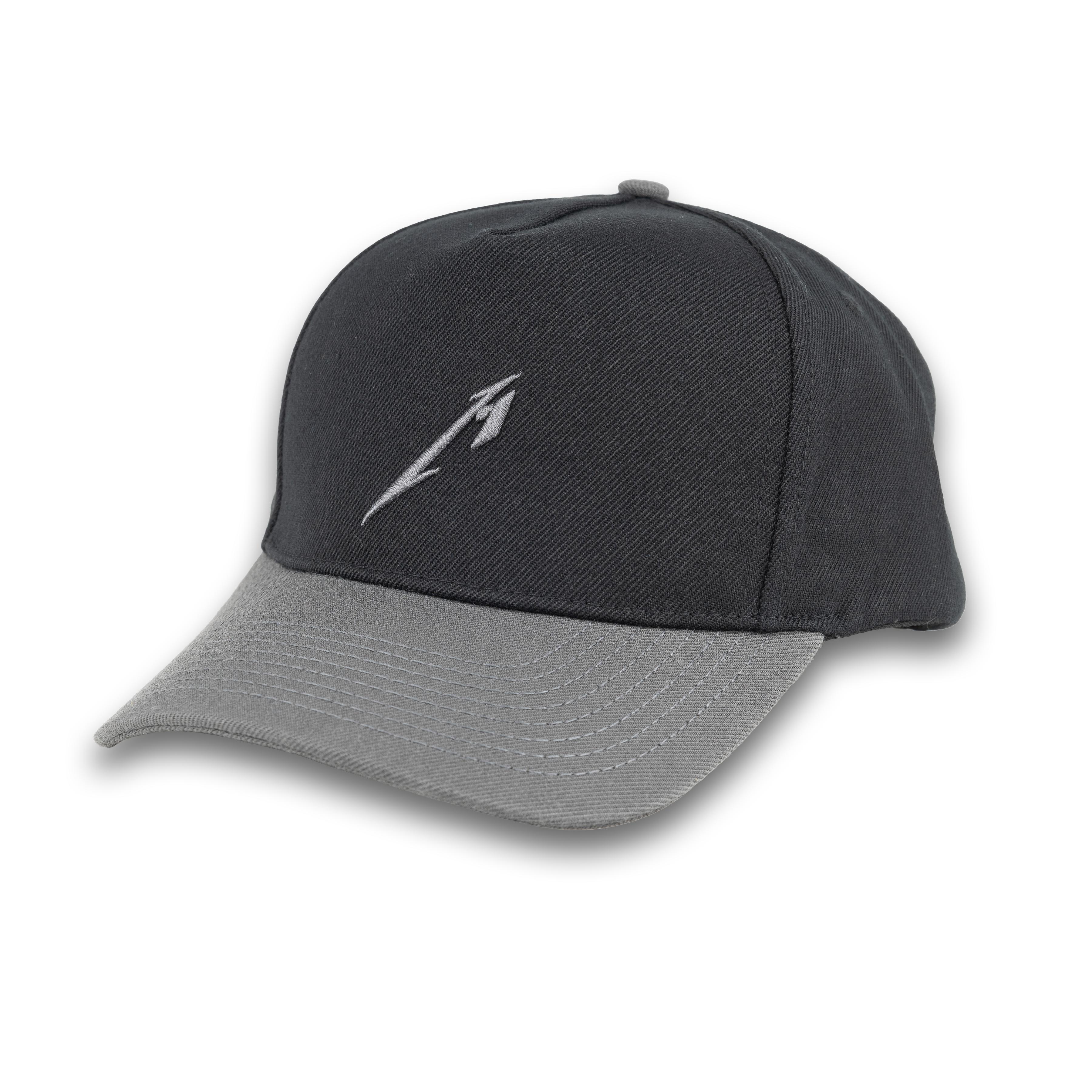 M Logo Snapback Hat (BLK/GRY)