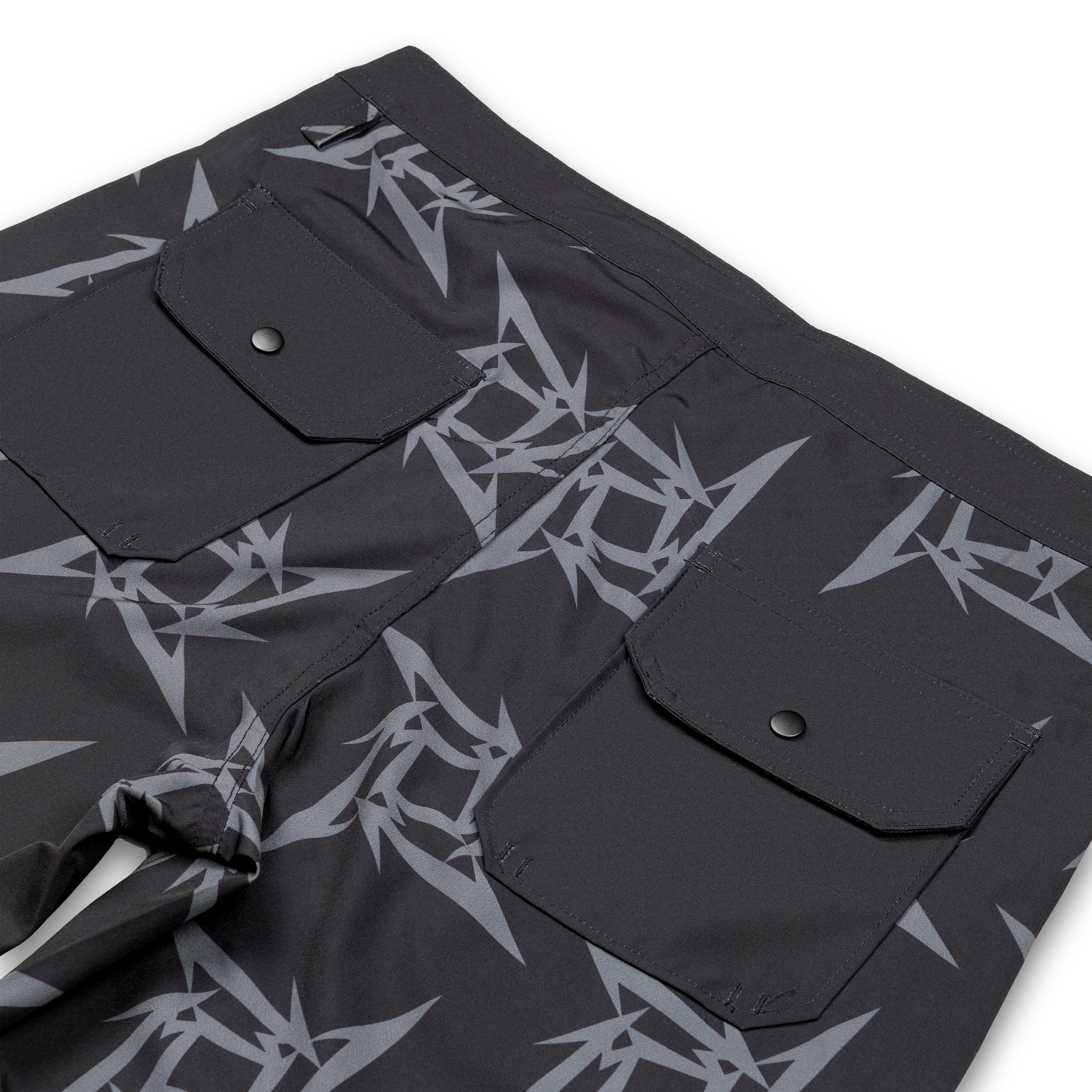 Ninja Star Tonal Boardshorts
