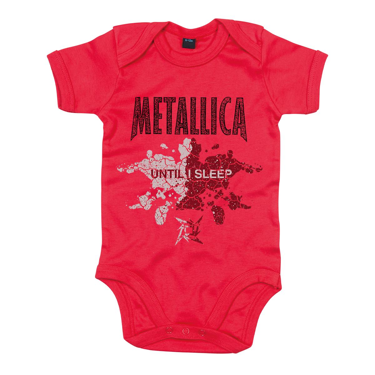 Until I Sleep Onesie (Red) - 12/18 Mo.