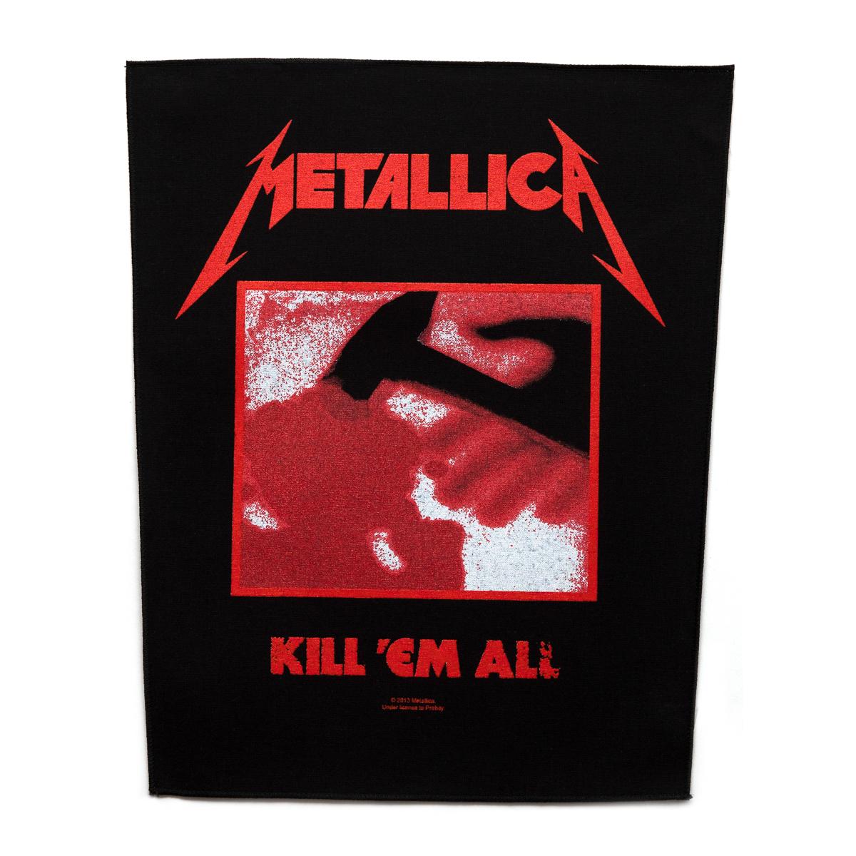 Kill 'Em All Back Patch