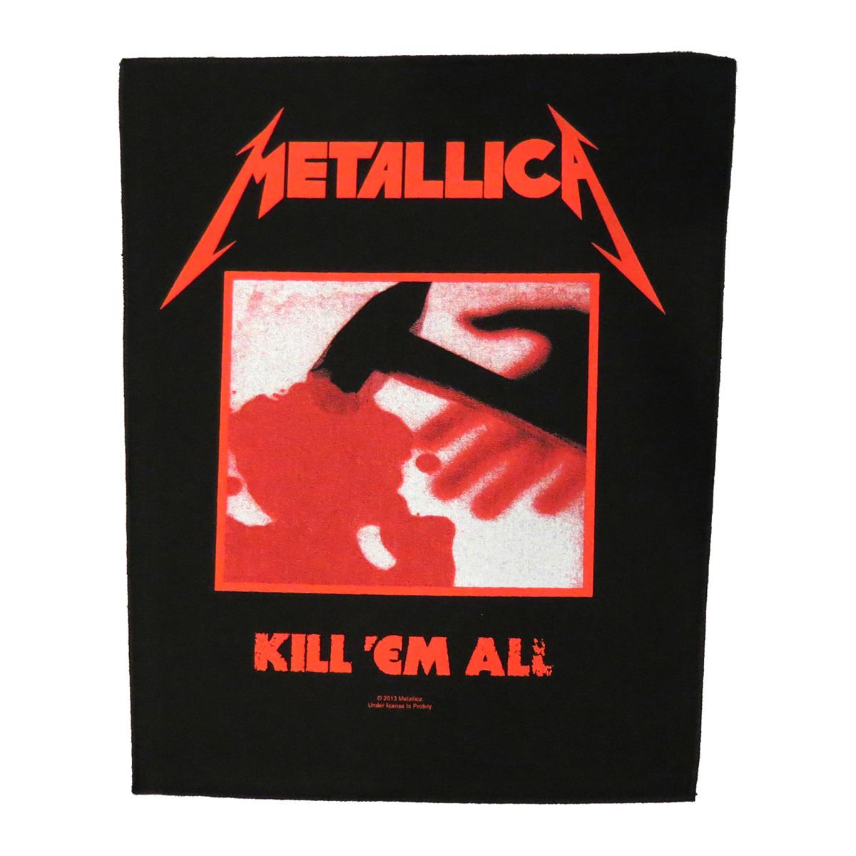 Kill 'Em All Back Patch
