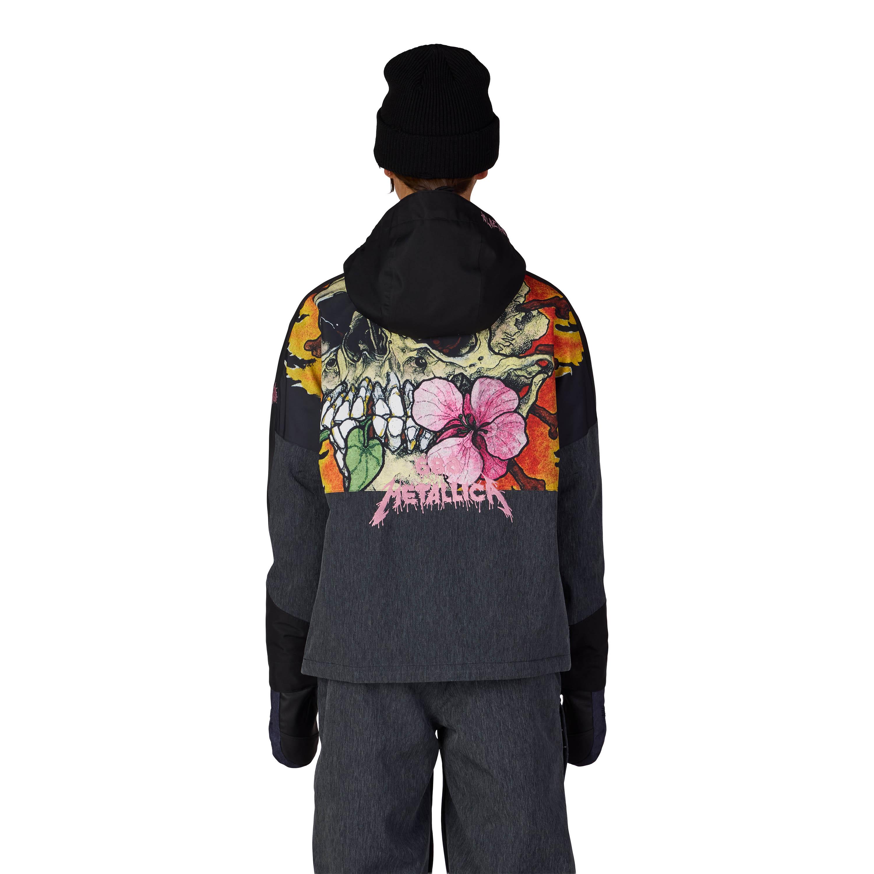 Women's 686 x Metallica Burning Flower Insulated Jacket