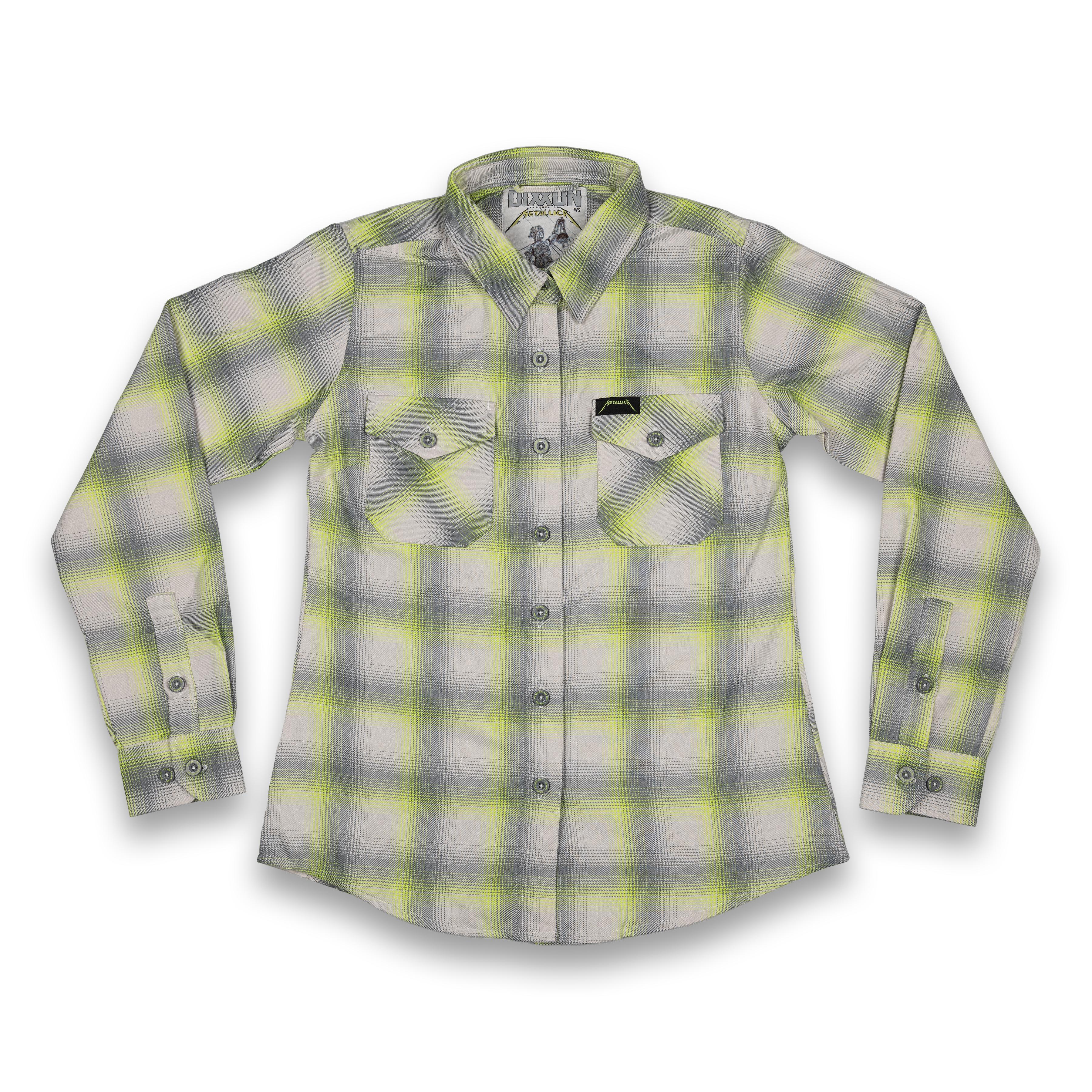 Dixxon x Metallica Women's ...And Justice For All Flannel