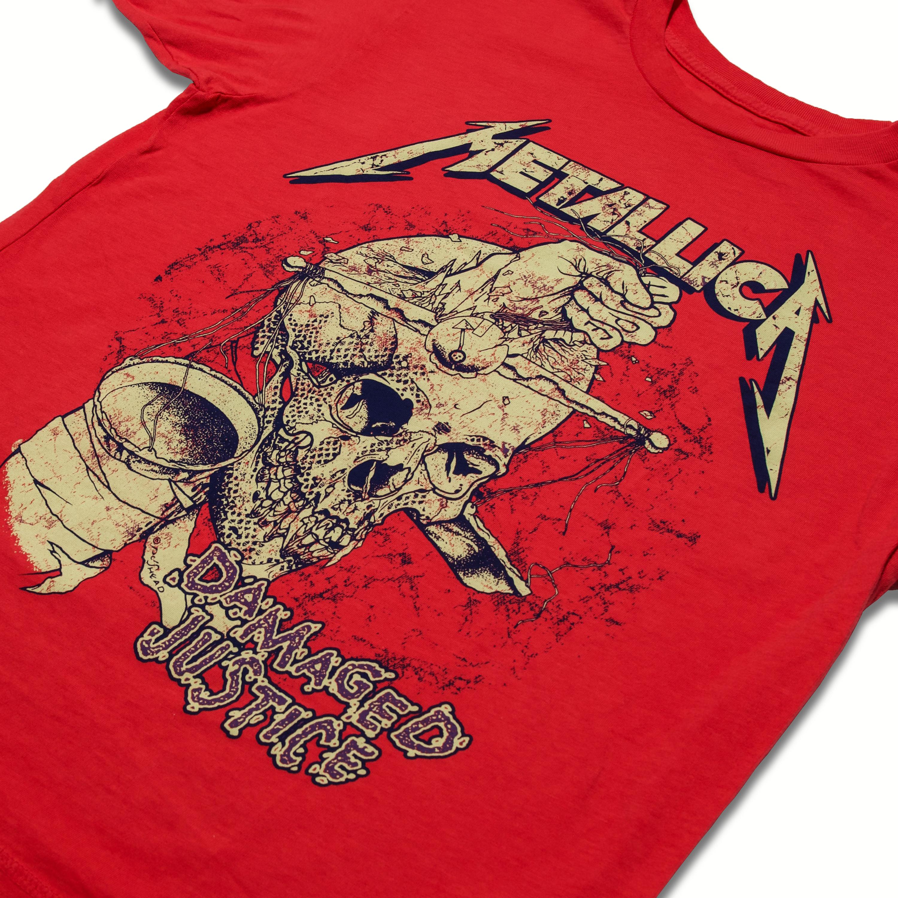 WOMEN'S Harvester Of Sorrow T-Shirt (RED)