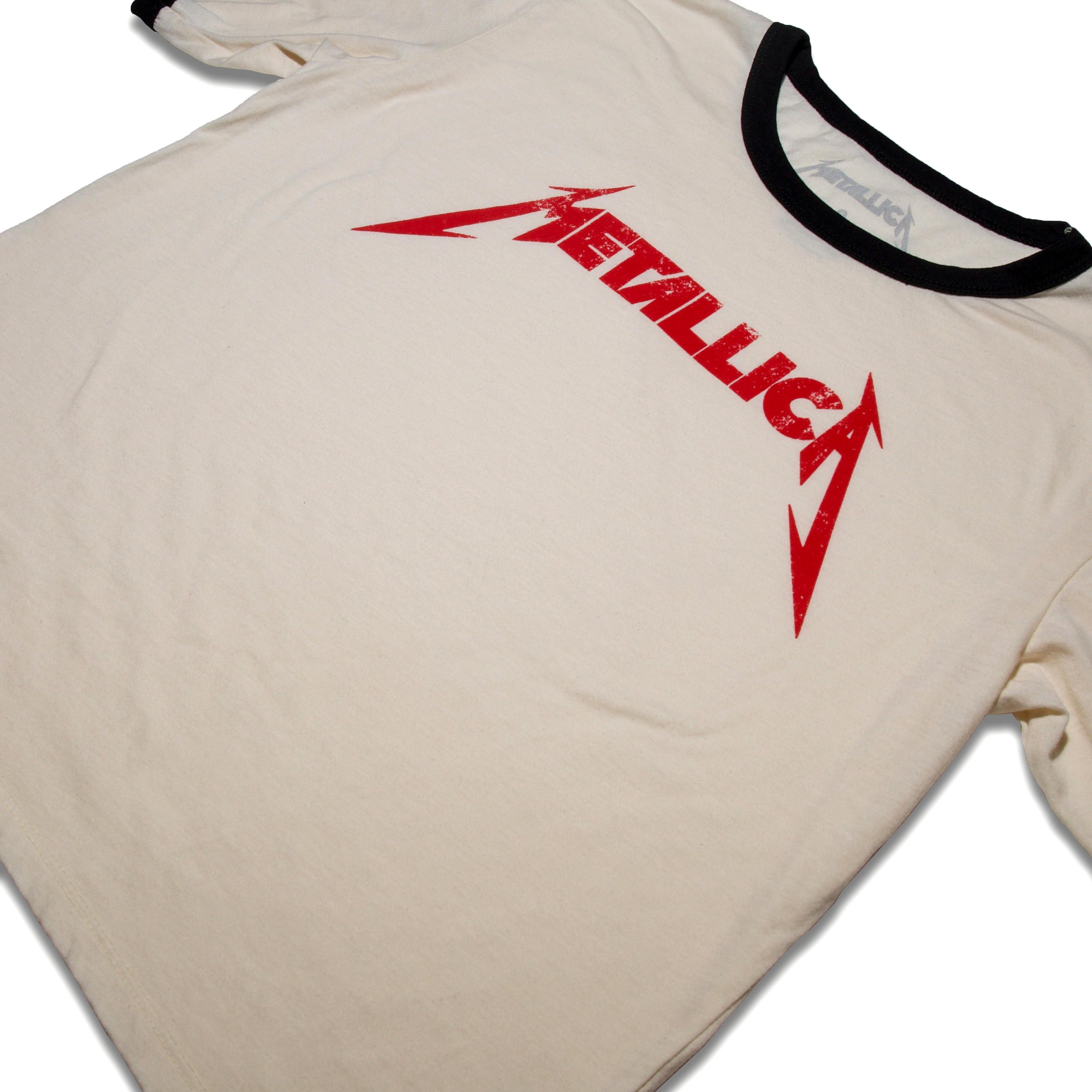 Women's Red Logo Ringer T-Shirt