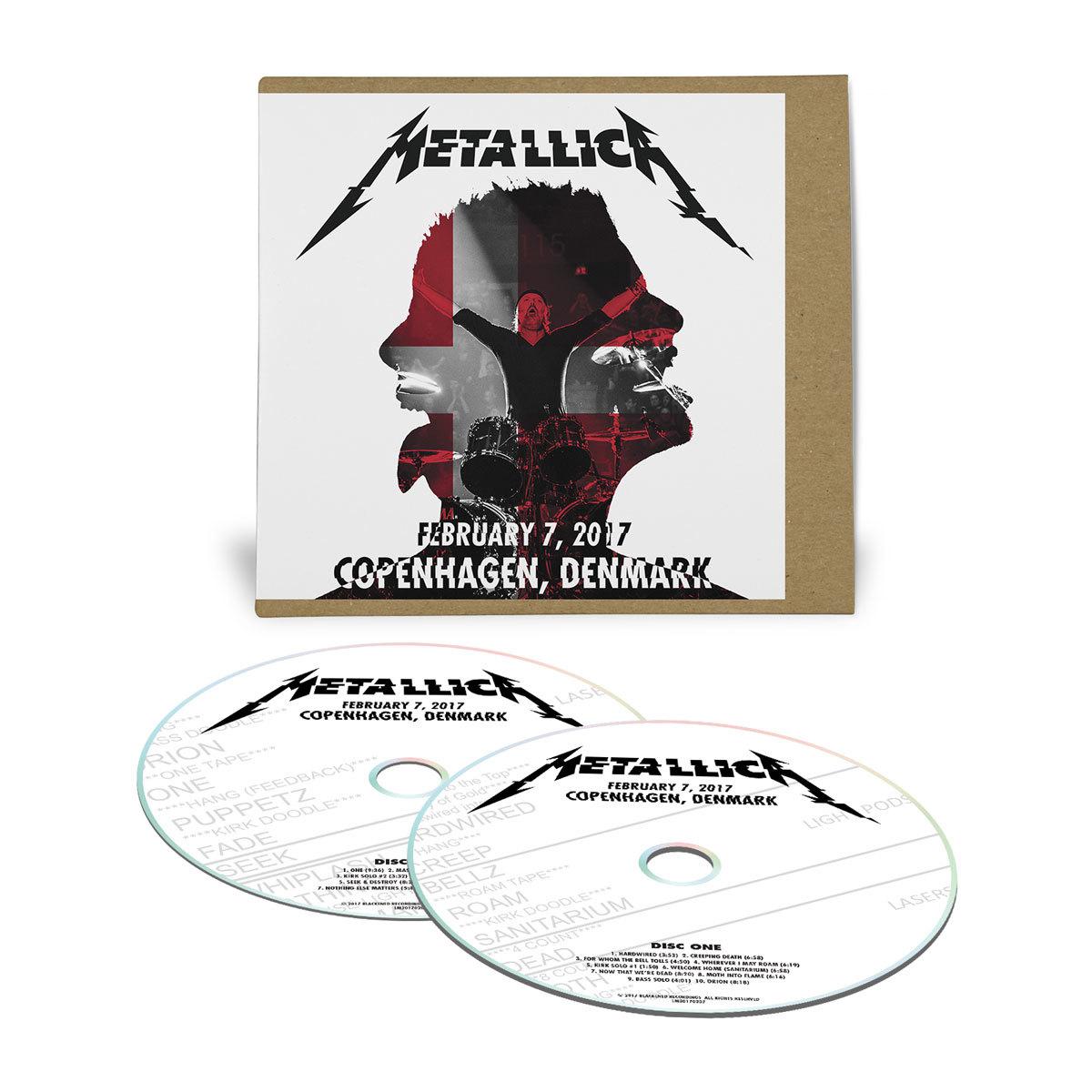 Live Metallica: Copenhagen, Denmark - February 7, 2017 (2CD)