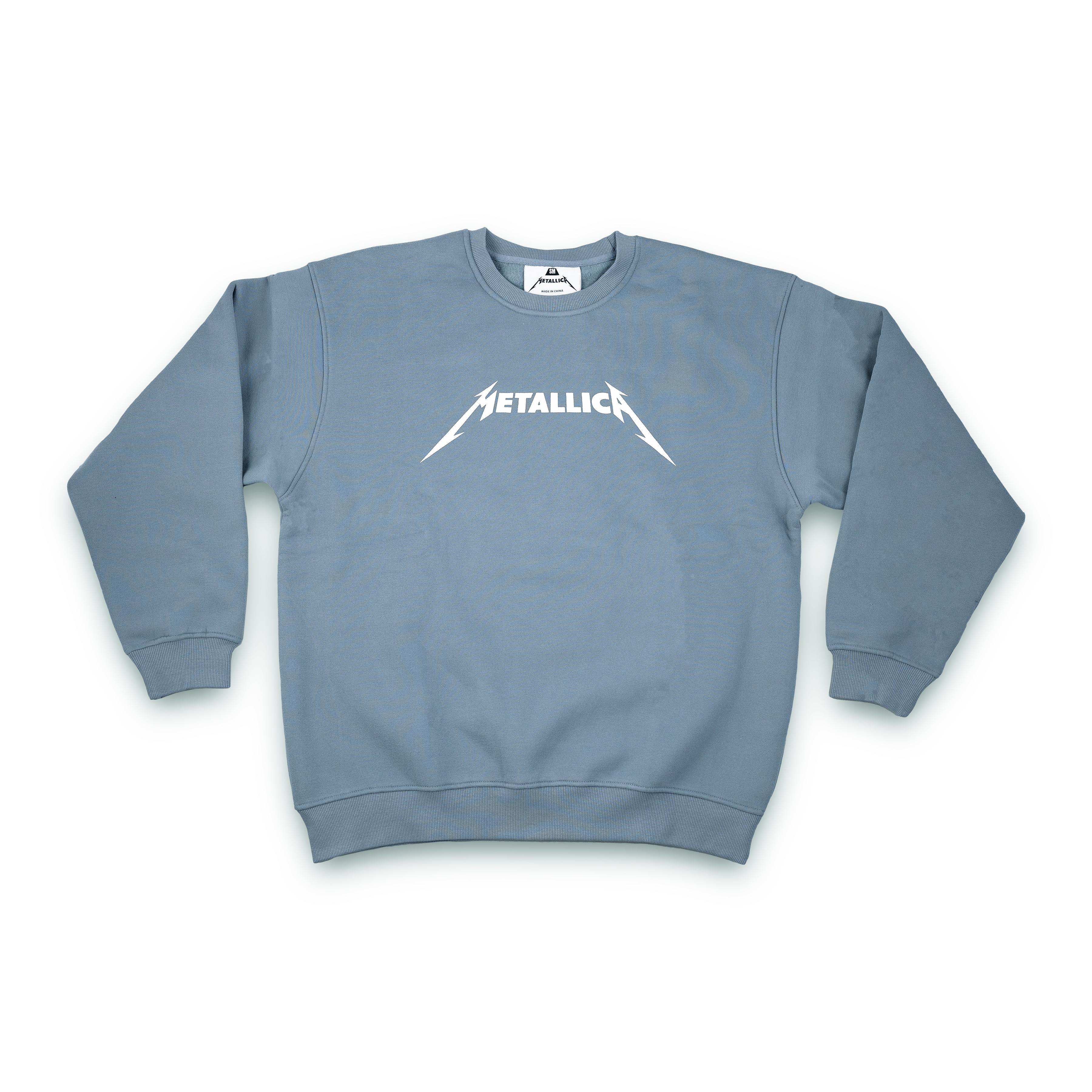 WOMEN'S Logo Oversized Crewneck Sweatshirt (Blue)