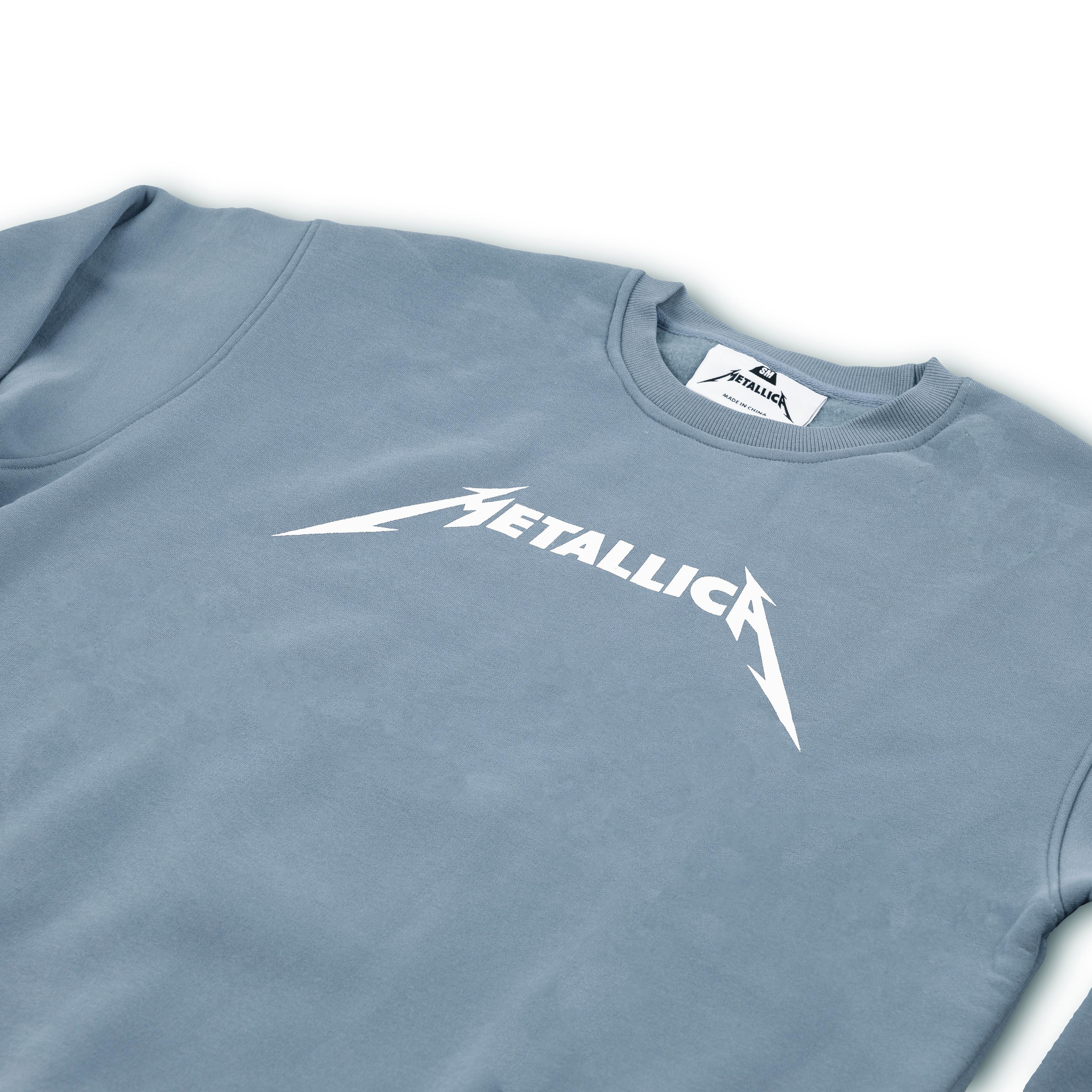 WOMEN'S Logo Oversized Crewneck Sweatshirt (Blue)