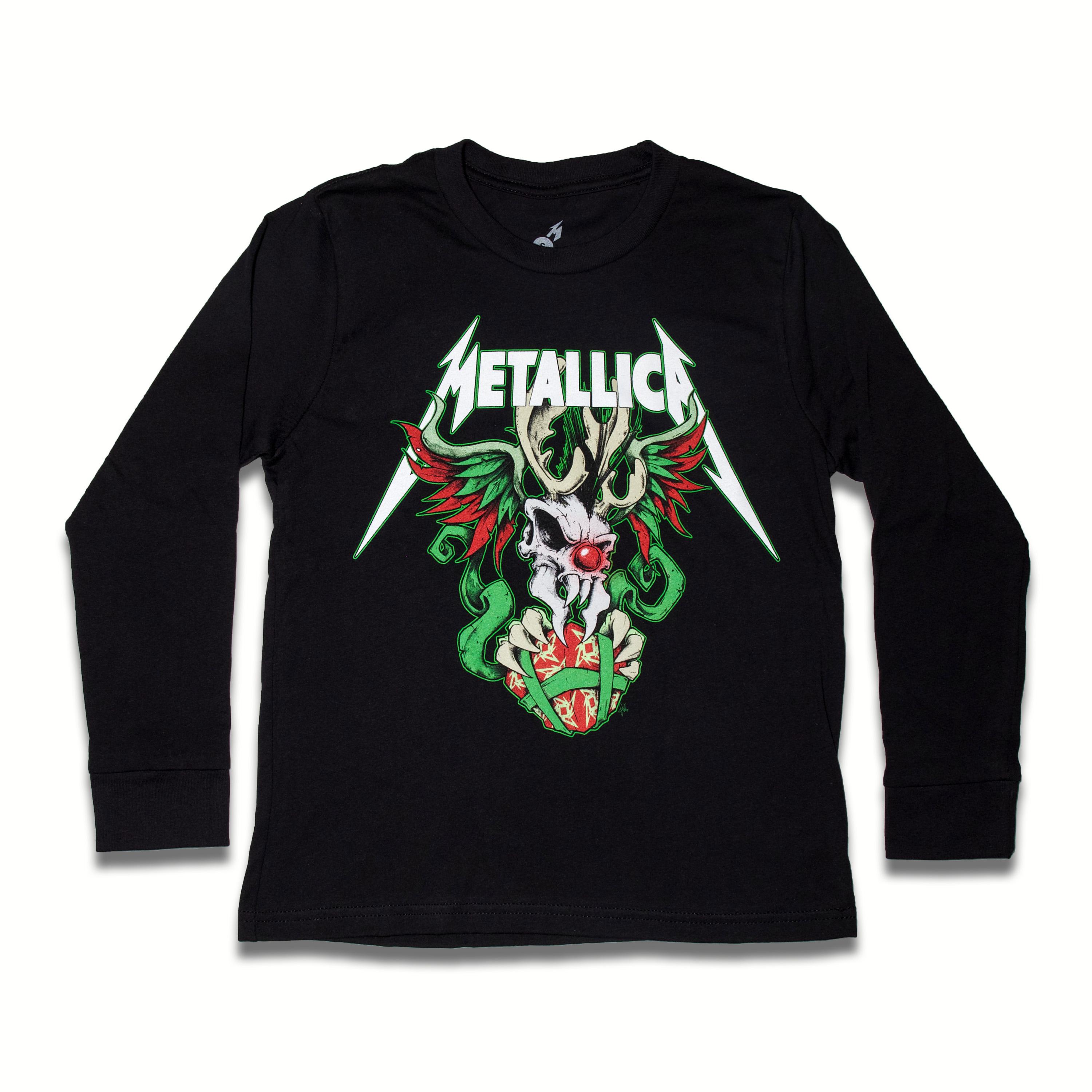 Youth Scary Reindeer Long-Sleeve T-Shirt | Metallica.com