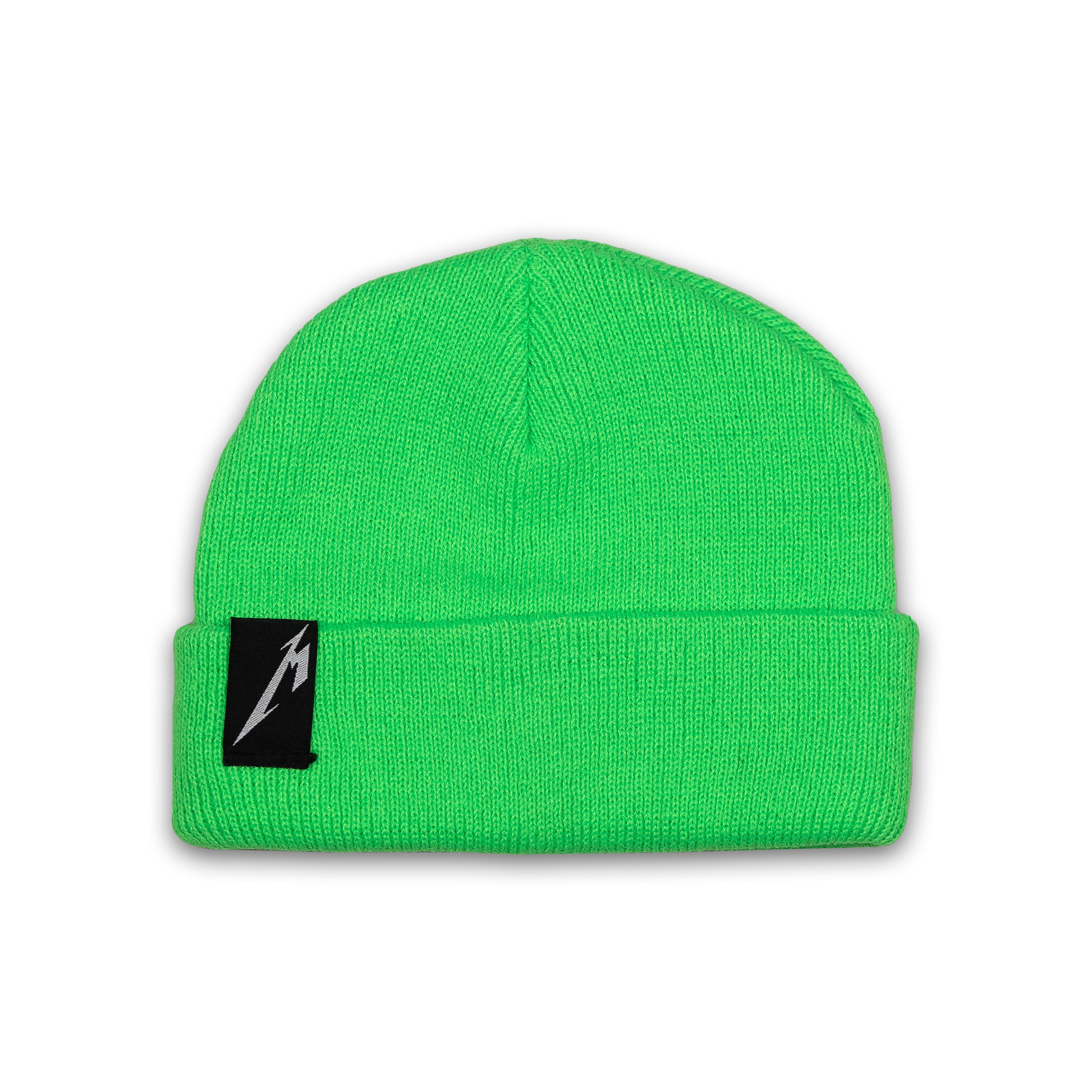 TODDLER/YOUTH M Logo Cuffed Beanie (GREEN)