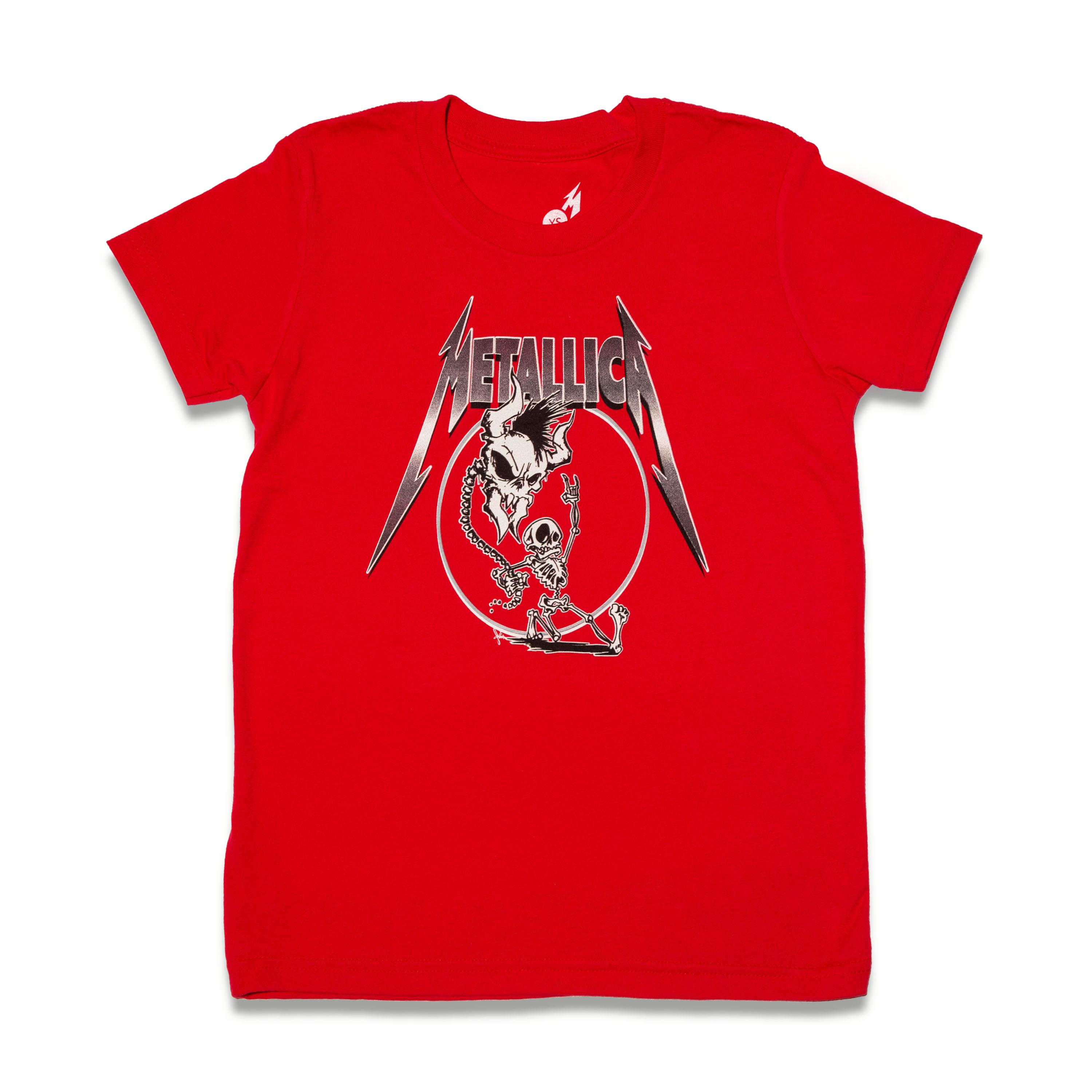 Toddler/Youth Scary Guy and Skelly T-Shirt (RED)
