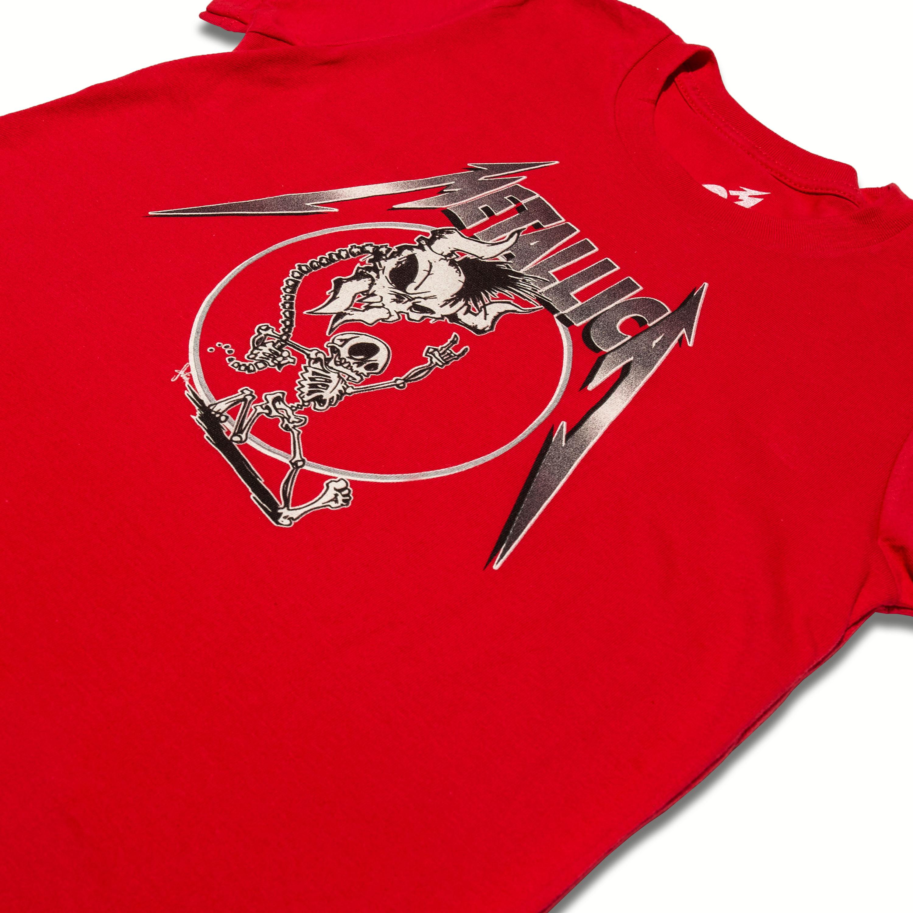 Toddler/Youth Scary Guy and Skelly T-Shirt (RED)