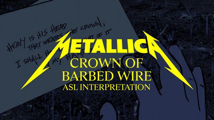 Crown of Barbed Wire (Official ASL Interpretation)