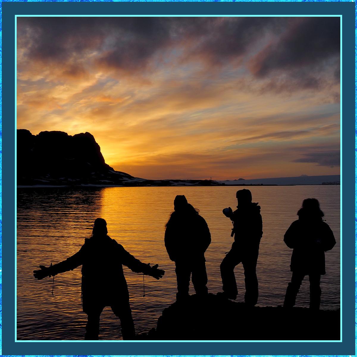 Photo of Metallica Watching a Sunset in Antarctica