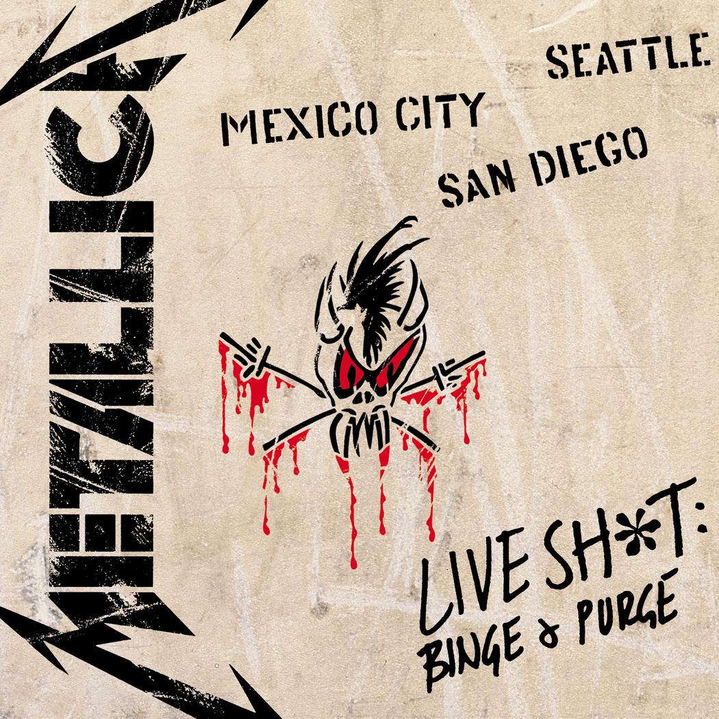 "Live Shit: Binge & Purge" Album Cover