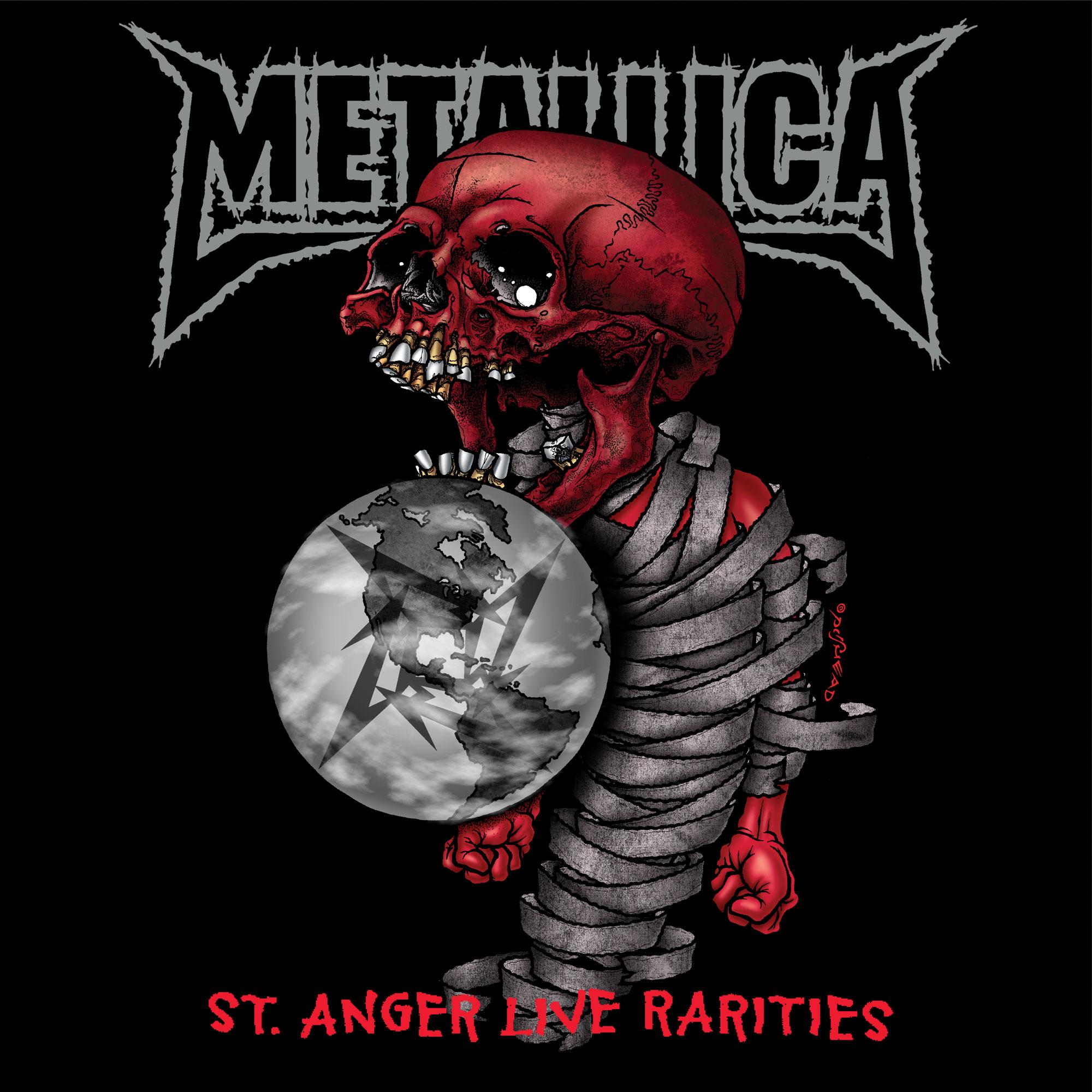 &quot;St. Anger Live Rarities&quot; Album Cover