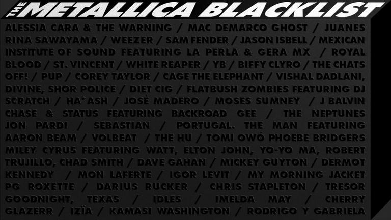 The Metallica Blacklist