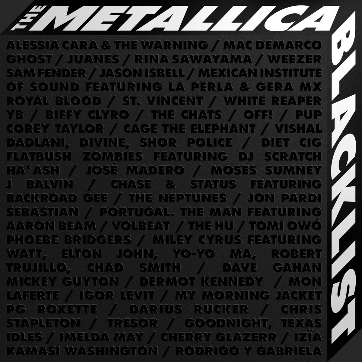 &quot;The Metallica Blacklist&quot; Album Cover