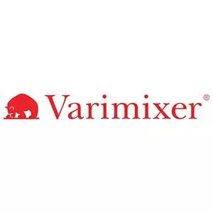 Varimixer logo in red, featuring a bear icon on the left.