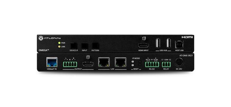 Atlona AT-OME-SR21 HDBaseT/HDMI Switcher 2 X 1