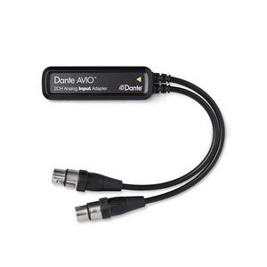 Audinate Dante AVIO Analog Input Adapter 2x0 2x analog Audio -> Dante