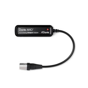 Audinate AVIO Analog Output Adapter 0x1 Dante auf 1x analog Audio Out