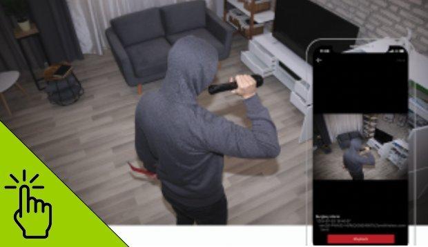 Stay informed with real-time video clips