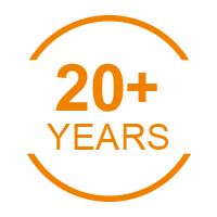 a square with the number 20 in black on it