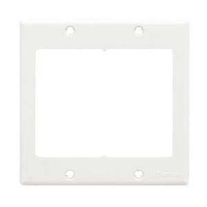 Biamp WP-2G-US-W Schalterrahmen, 2-Gang, US
