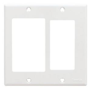 Biamp WP-D2G-W Schalterrahmen, 2-Gang, Decora